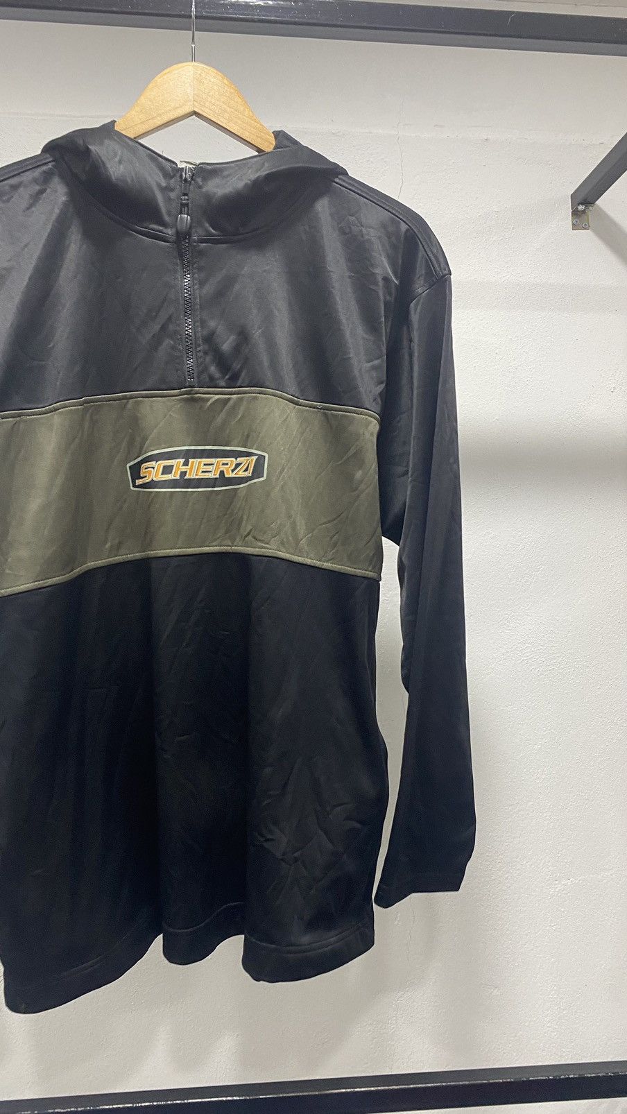 Vintage Vintage Scherzi Anorak Hoodie 90s Size US XL / EU 56 / 4 - 4 Thumbnail