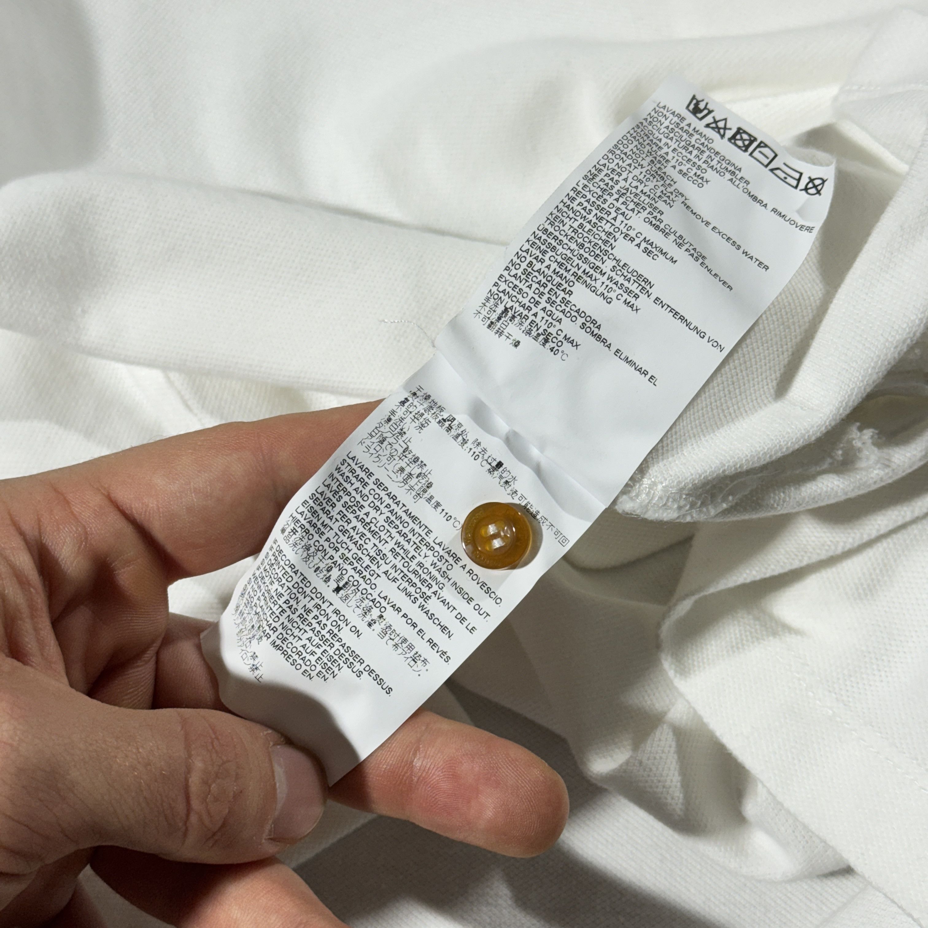 Vivienne Westwood Vivienne Westwood Y2K White Polo Long Sleeve Size L Size US L / EU 52-54 / 3 - 8 Thumbnail