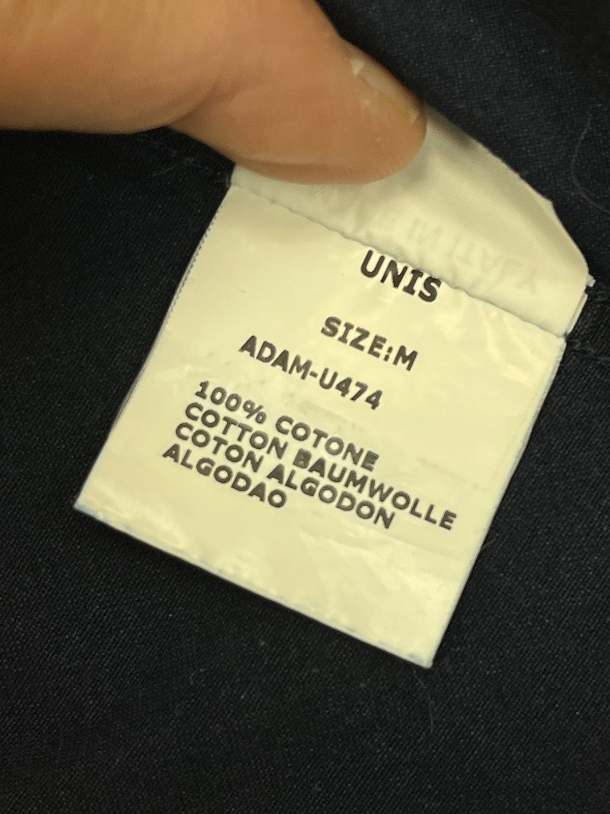 Unis Unis Dark Indigo Blue Adam Shirt Size M Size US M / EU 48-50 / 2 - 9 Thumbnail