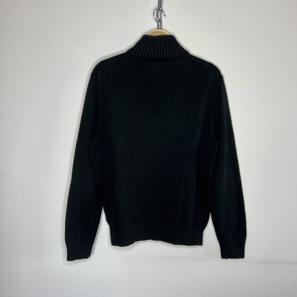 Polo Ralph Lauren Vintage Polo Ralph Lauren Halfzip Pullover Sweatshirt Black Size US M / EU 48-50 / 2 - 7 Thumbnail