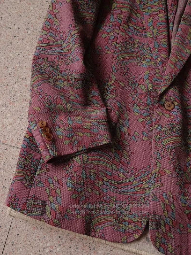 Comme des Garcons Comme Des Garcons Iridescent Patterned Blazer Size US M / EU 48-50 / 2 - 4 Thumbnail