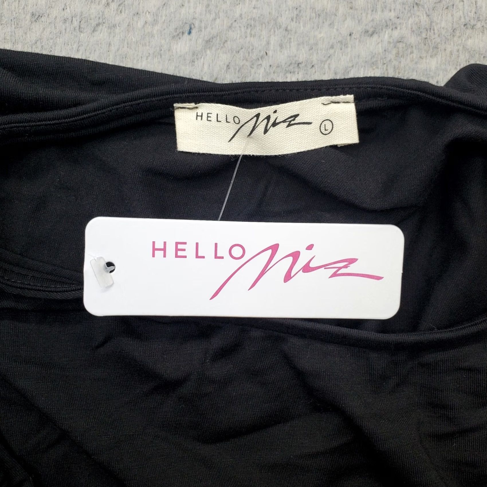 Vintage Hello Miz Midi Dress Womens Size L Black Empire Waist Pleated Sleeveless Size L / US 10 / IT 46 - 7 Thumbnail