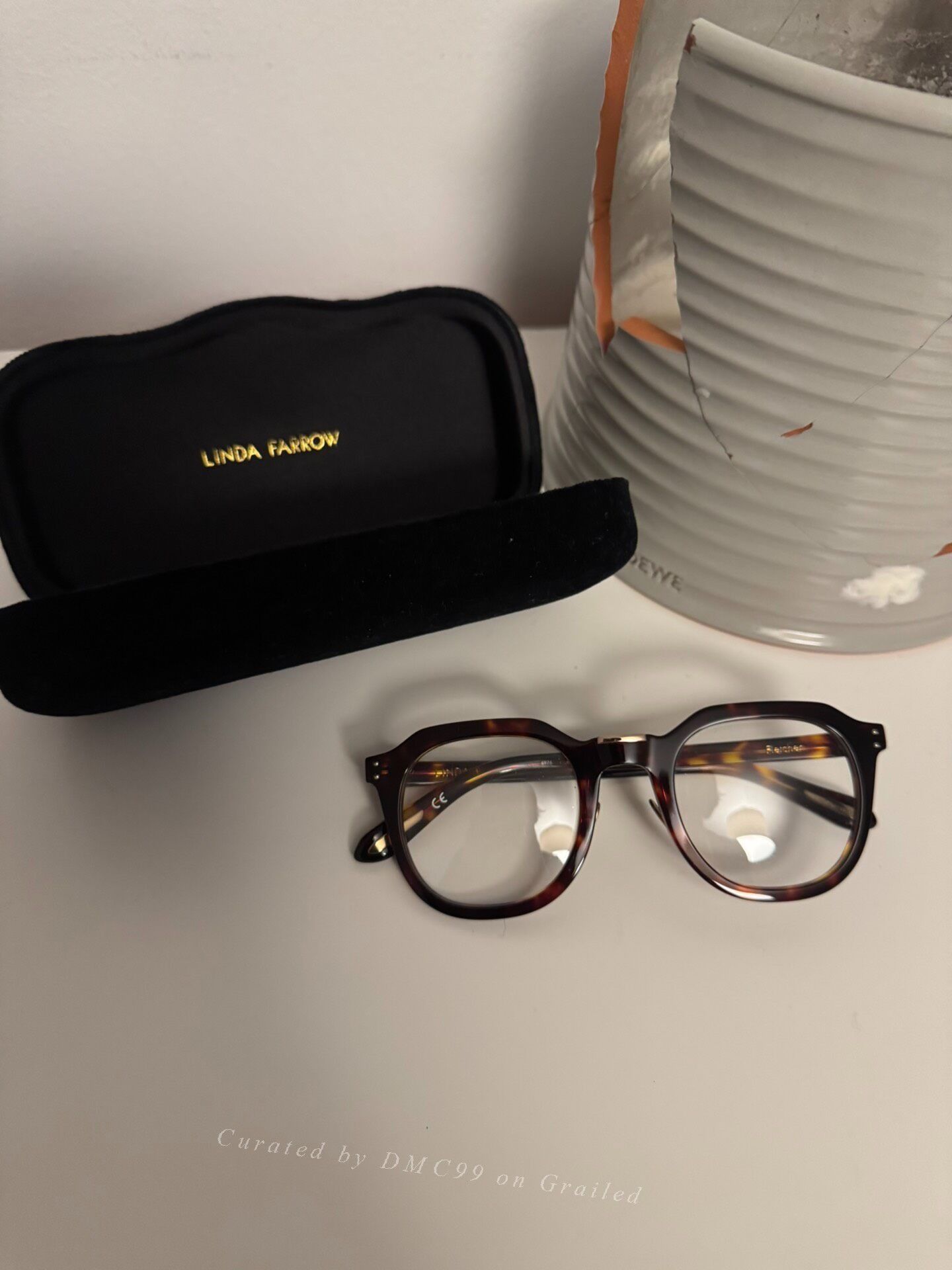 Linda Farrow Linda Farrow Non-Prescription Glasses Size ONE SIZE - 1 Thumbnail