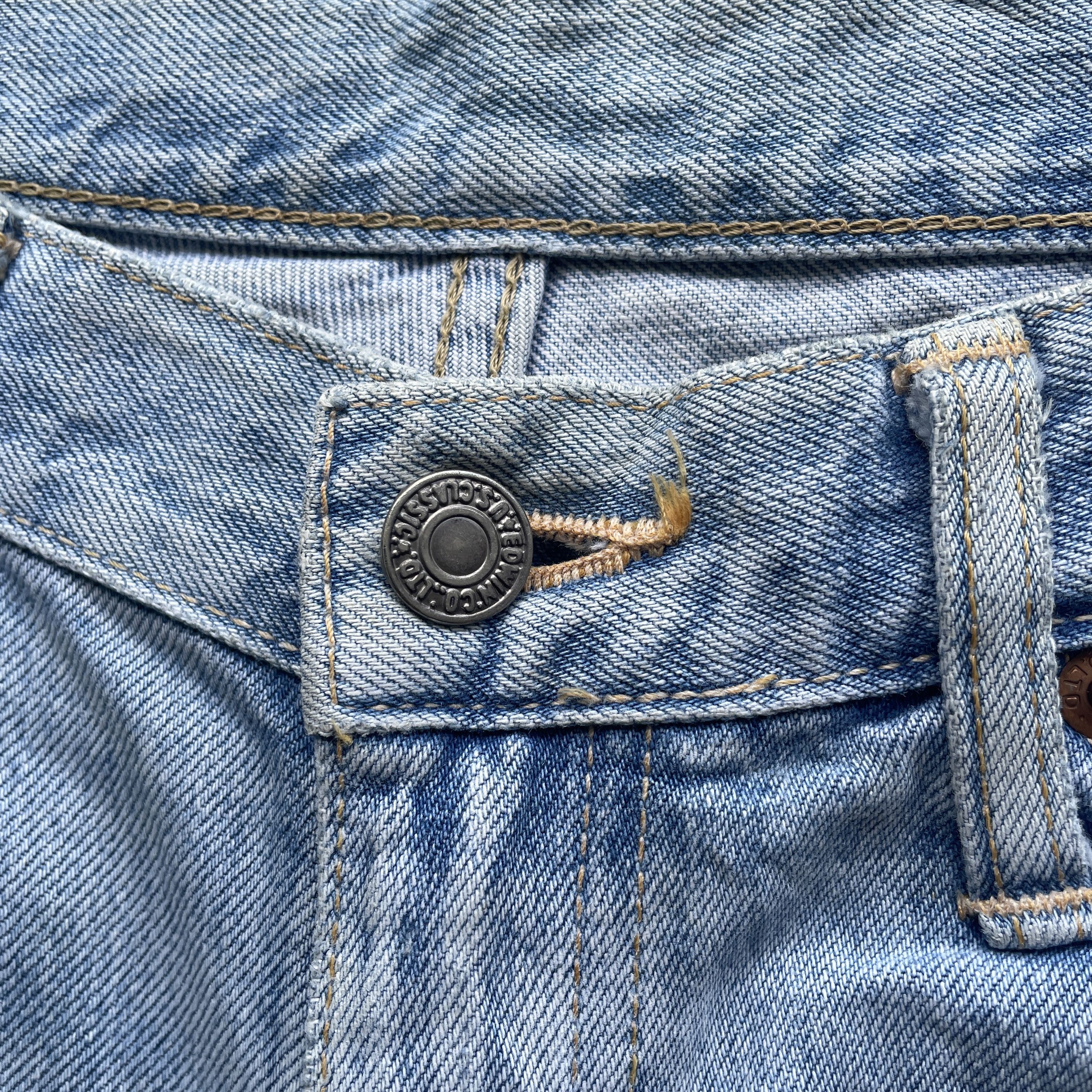Japanese Brand VINTAGE EDWIN RIPPED DENIM FADED DISTRESSED JEANS PANTS W30 Size US 30 / EU 46 - 6 Thumbnail