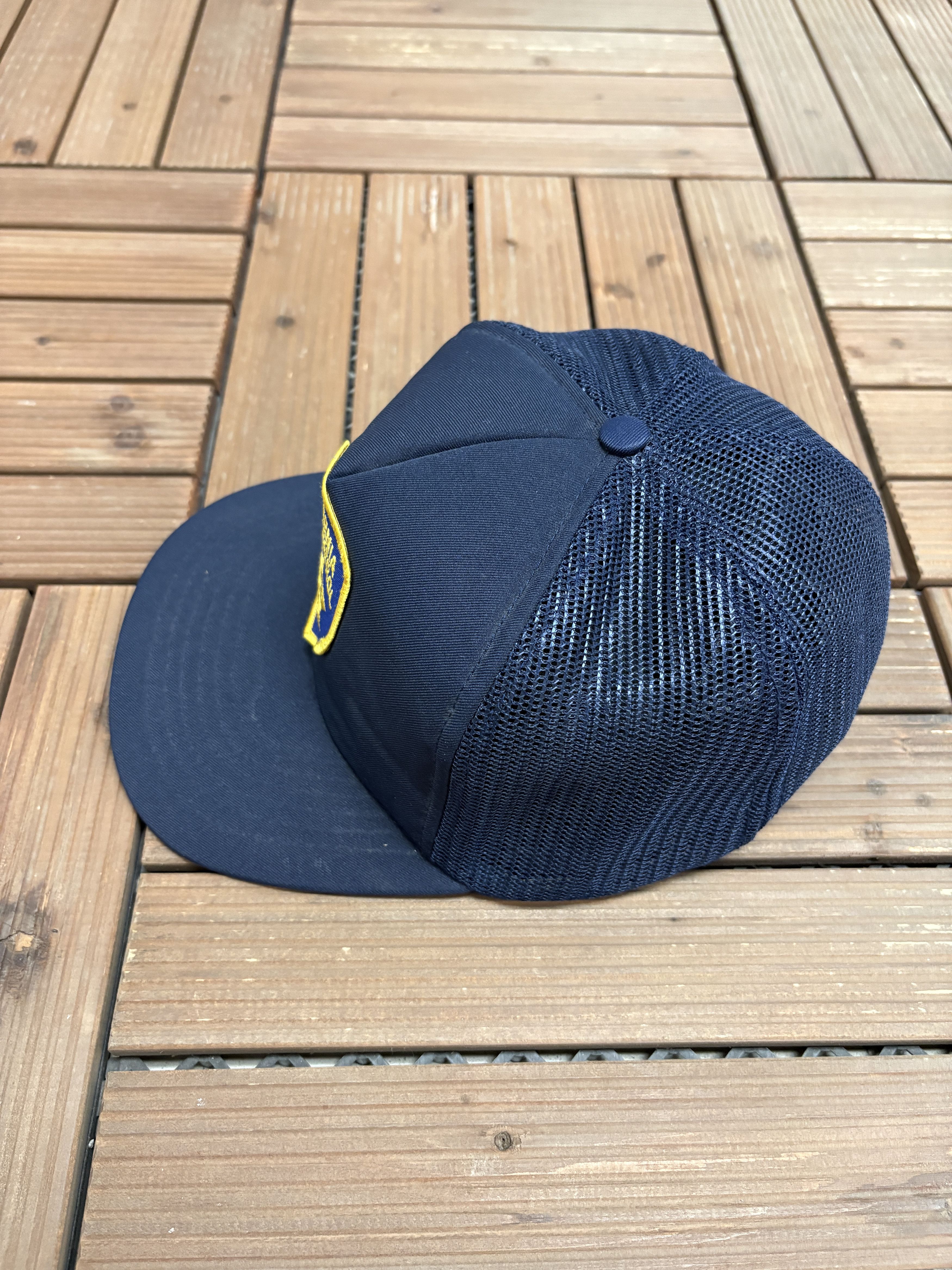 Vintage California Highway Patrol Vintage Trucker Snap Back Hat Size ONE SIZE - 4 Thumbnail