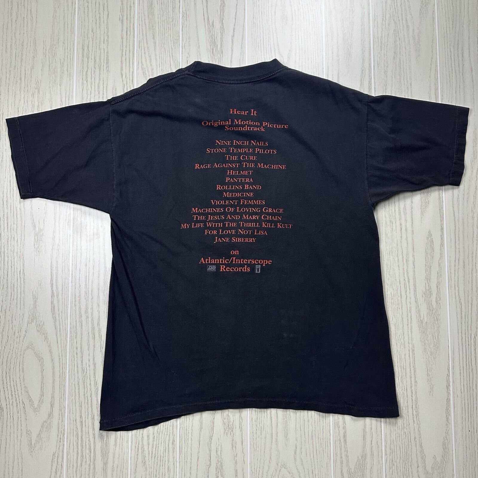 Vintage Vintage 90s The Crow Movie Promo Shirt Size US XL / EU 56 / 4 - 6 Thumbnail