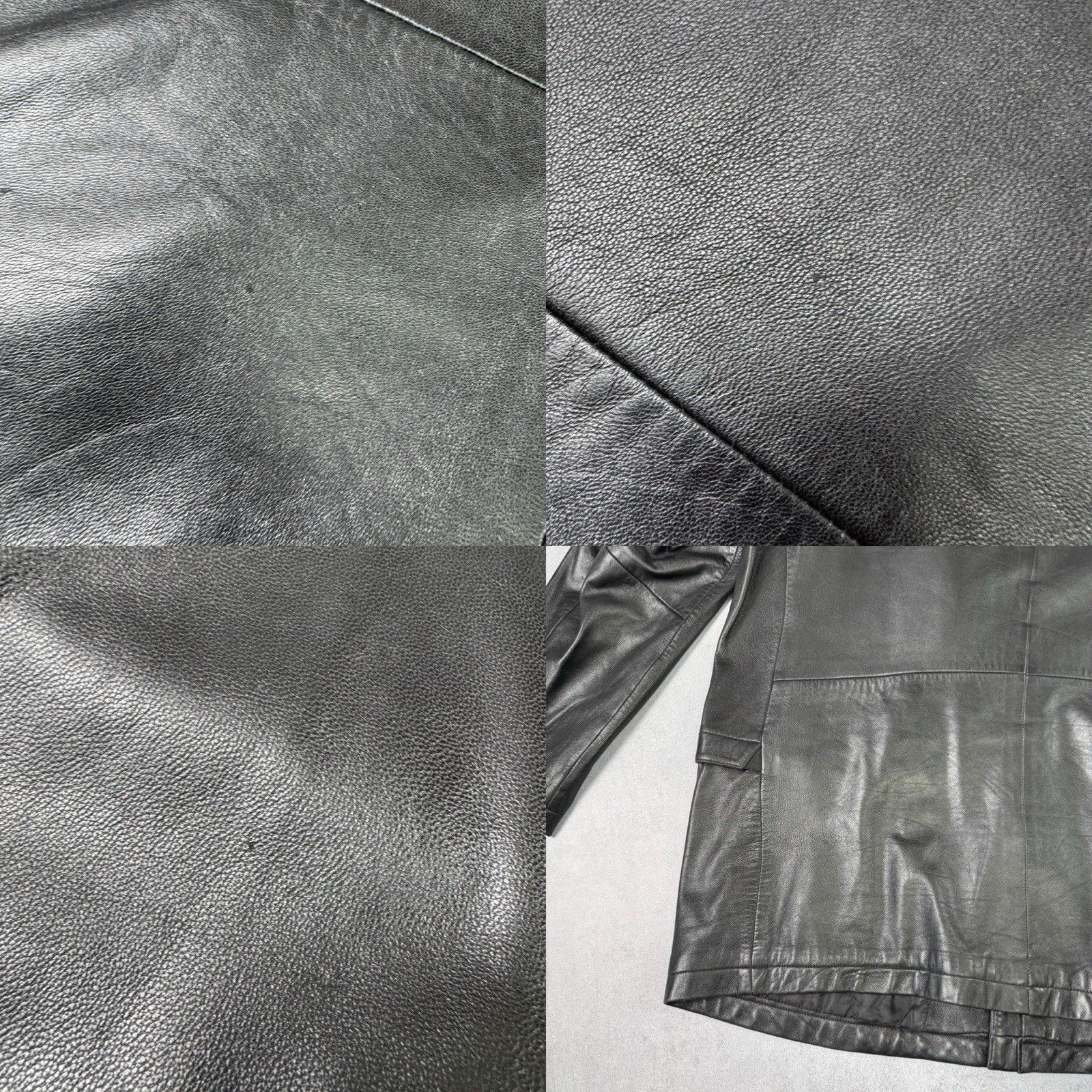 Hugo Boss Vintage Hugo Boss Leather Jacket Men Size 56 Black Size US XL / EU 56 / 4 - 22 Thumbnail