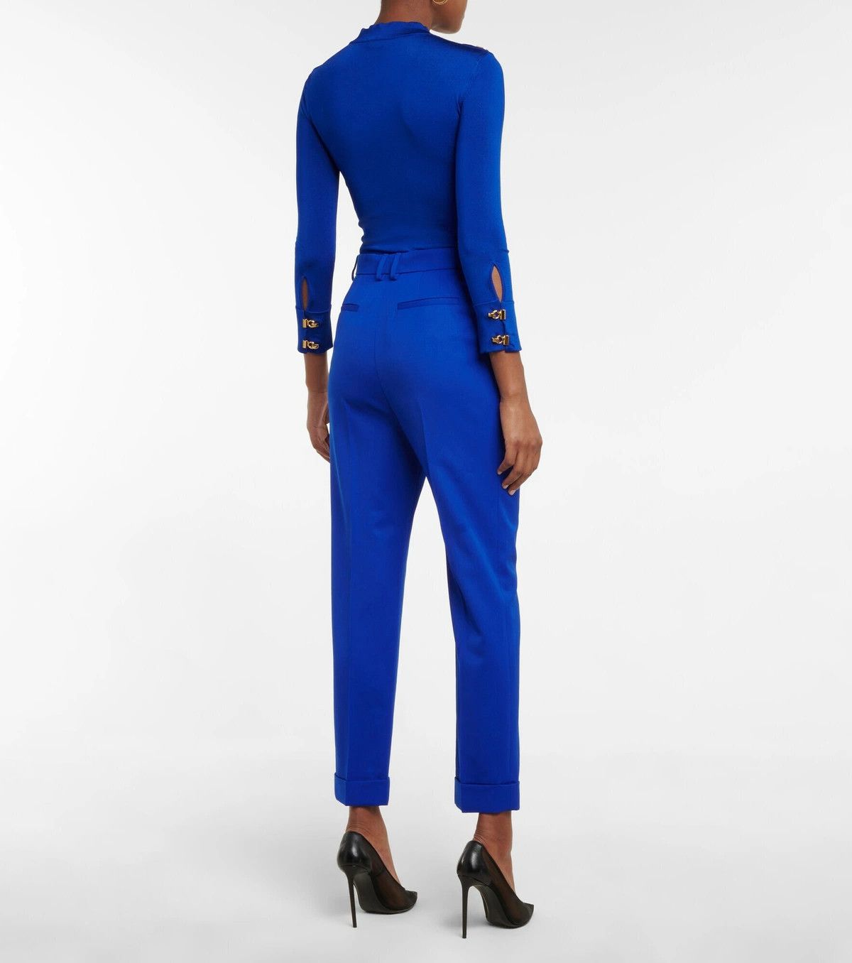 Saint Laurent Paris o1y0126 Casual Pant in Blue Size 28" / US 6 / IT 42 - 5 Thumbnail