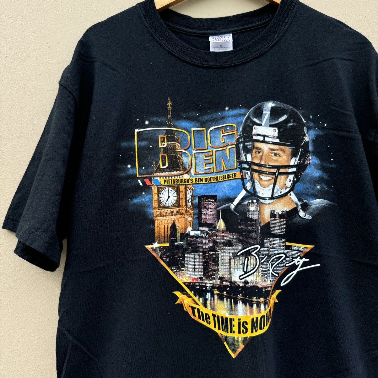 NFL × Vintage Vintage big ben ben roethlisberger 2004 tee Size US L / EU 52-54 / 3 - 2 Thumbnail