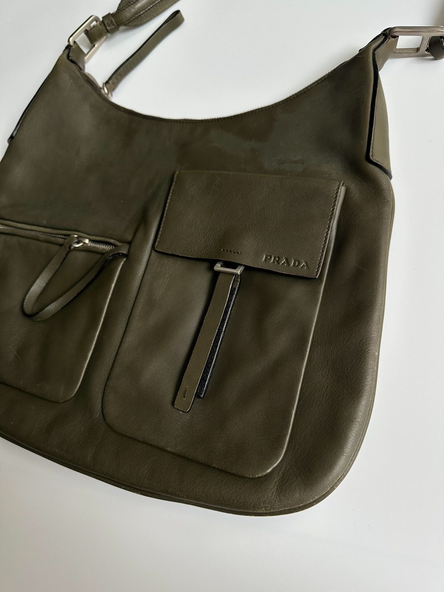 Prada Prada 1999FW Leather Shoulder Bag| Size ONE SIZE - 2 Thumbnail