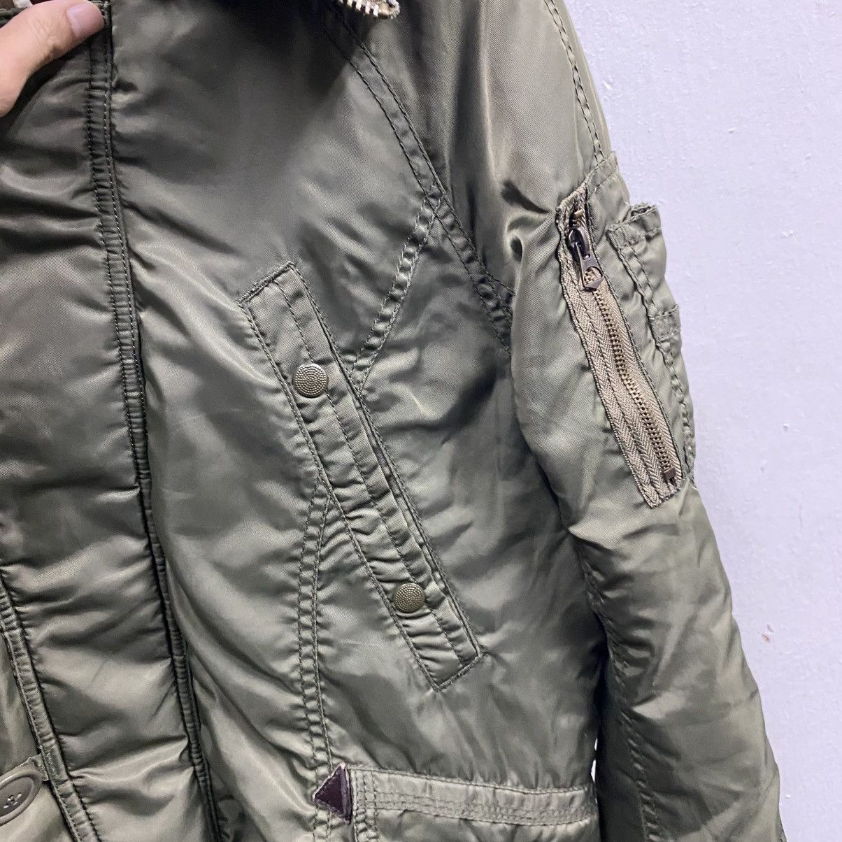 Japanese Brand 🔥 G.O.A Japanese Brand Archive Military N-2B Bomber Jacket Size US M / EU 48-50 / 2 - 12 Thumbnail