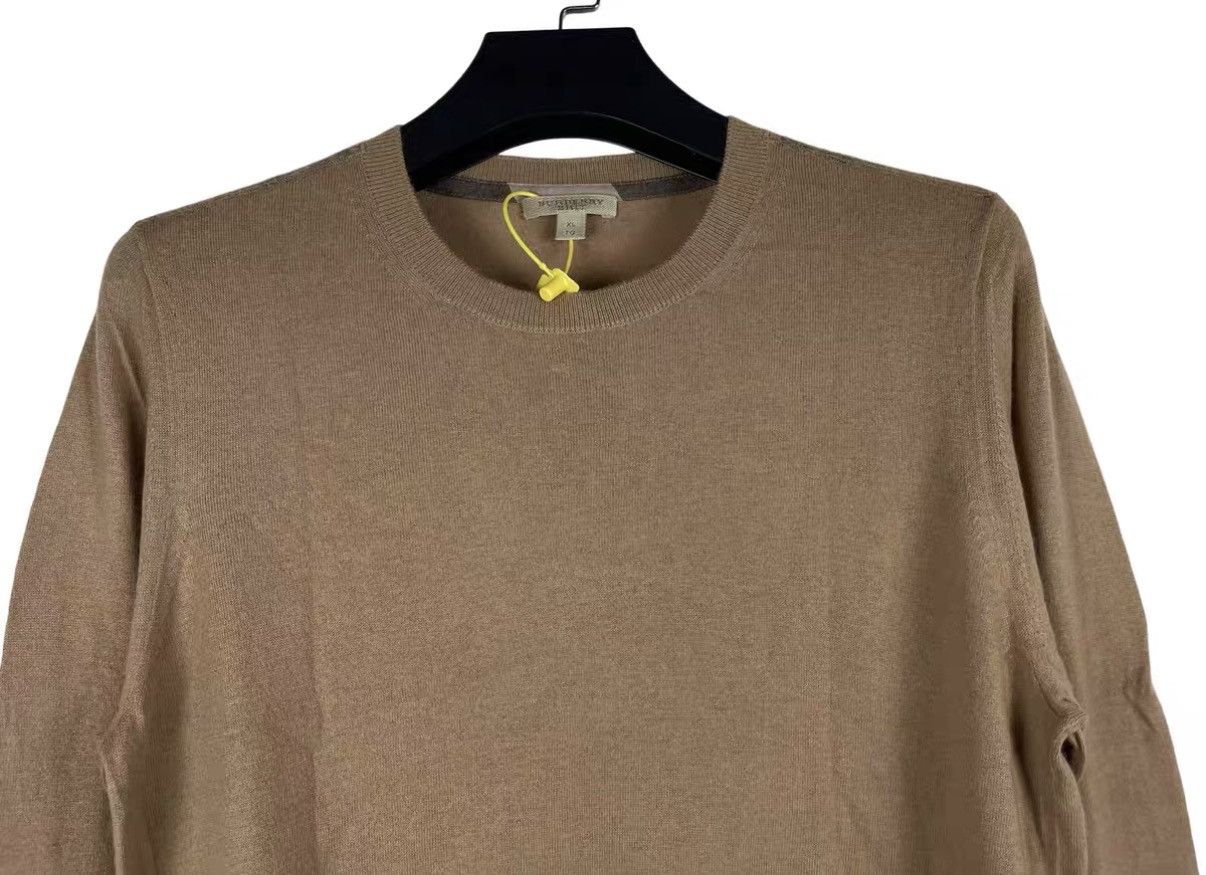 Burberry Burberry Camel Cashmere with Shoulder Check Detail J31 Size US XL / EU 56 / 4 - 3 Thumbnail