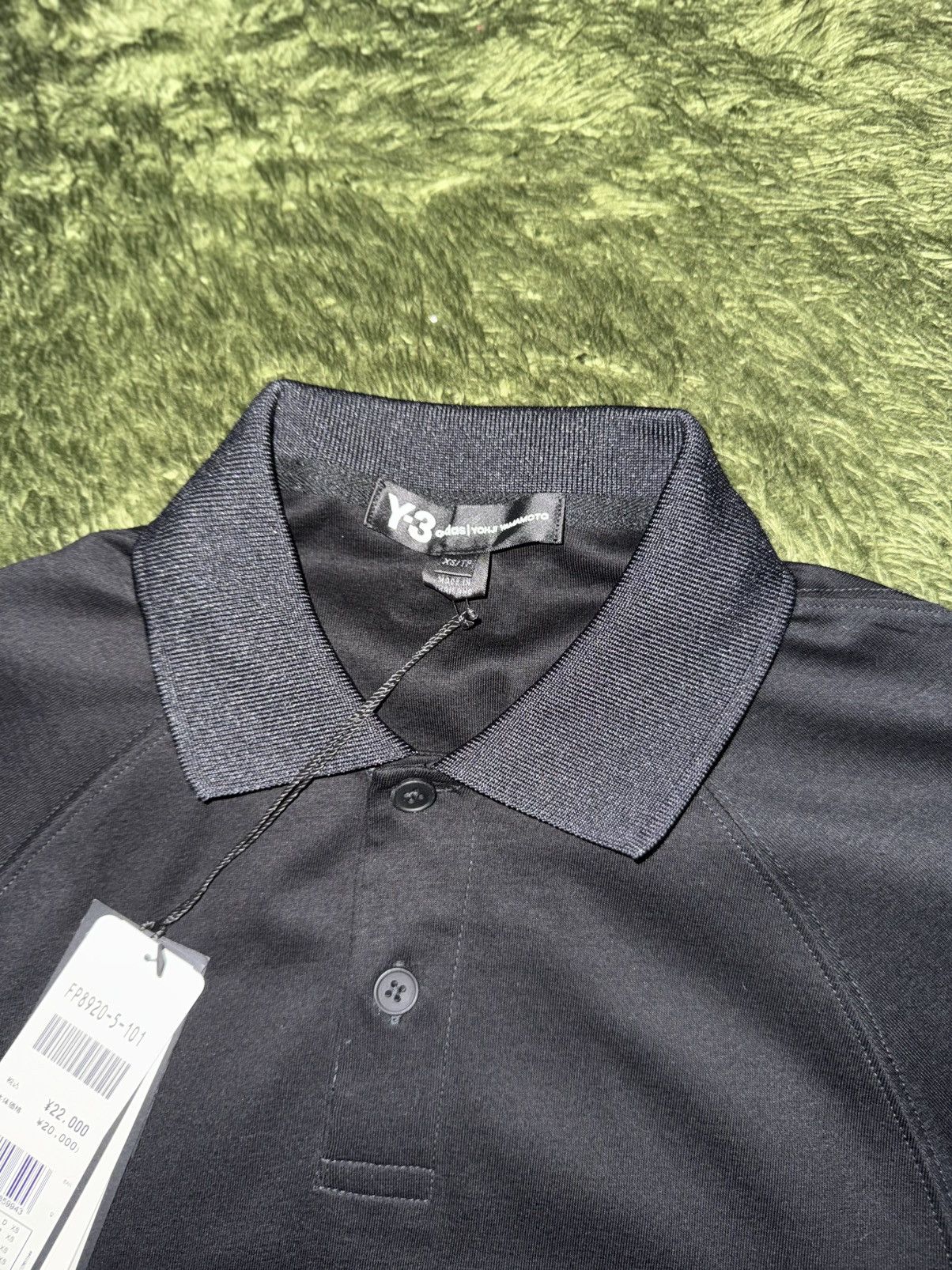 Y-3 Y-3 Yohji Yamamoto New Zealand All Blacks Long Sleeve Polo Size US XS / EU 42 / 0 - 3 Thumbnail