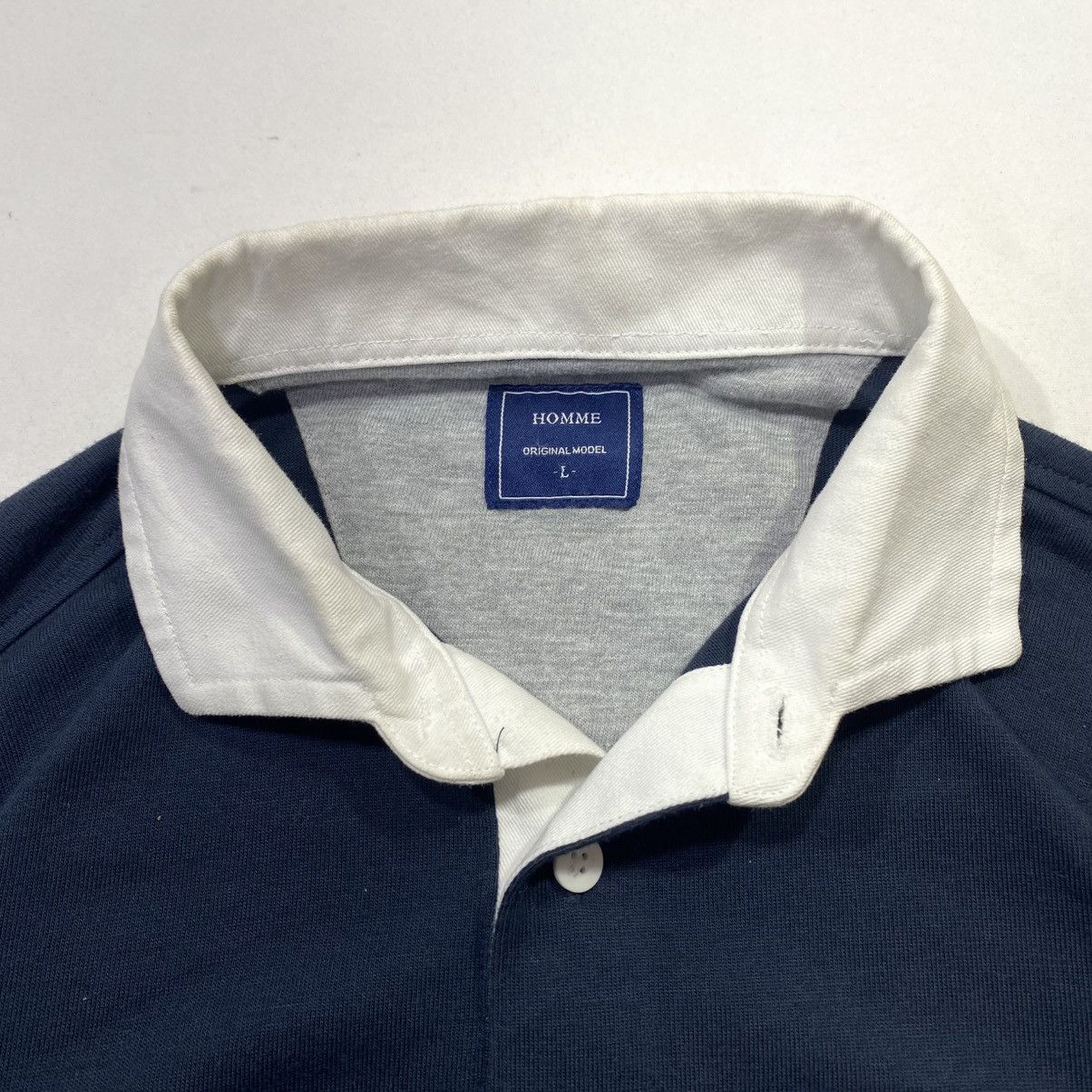 Japanese Brand Topvalu Rugy Shirt Long Sleeve Size US L / EU 52-54 / 3 - 3 Thumbnail