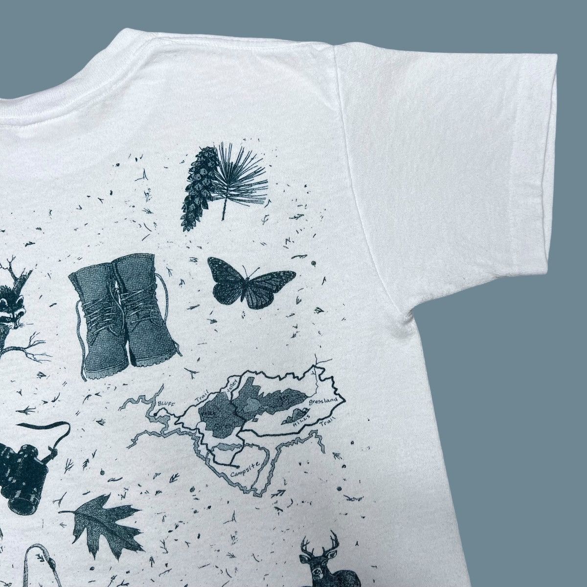 Vintage Vintage 1995 Relevant Products Nature Wear Double Sided Tee Size US S / EU 44-46 / 1 - 13 Thumbnail