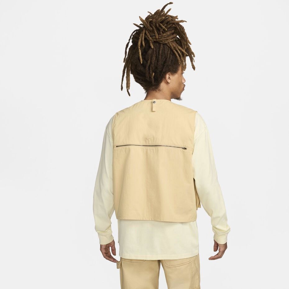Nike Nike Life Utility Vest Full Zip Cargo Pockets Sesame Size US M / EU 48-50 / 2 - 2 Thumbnail