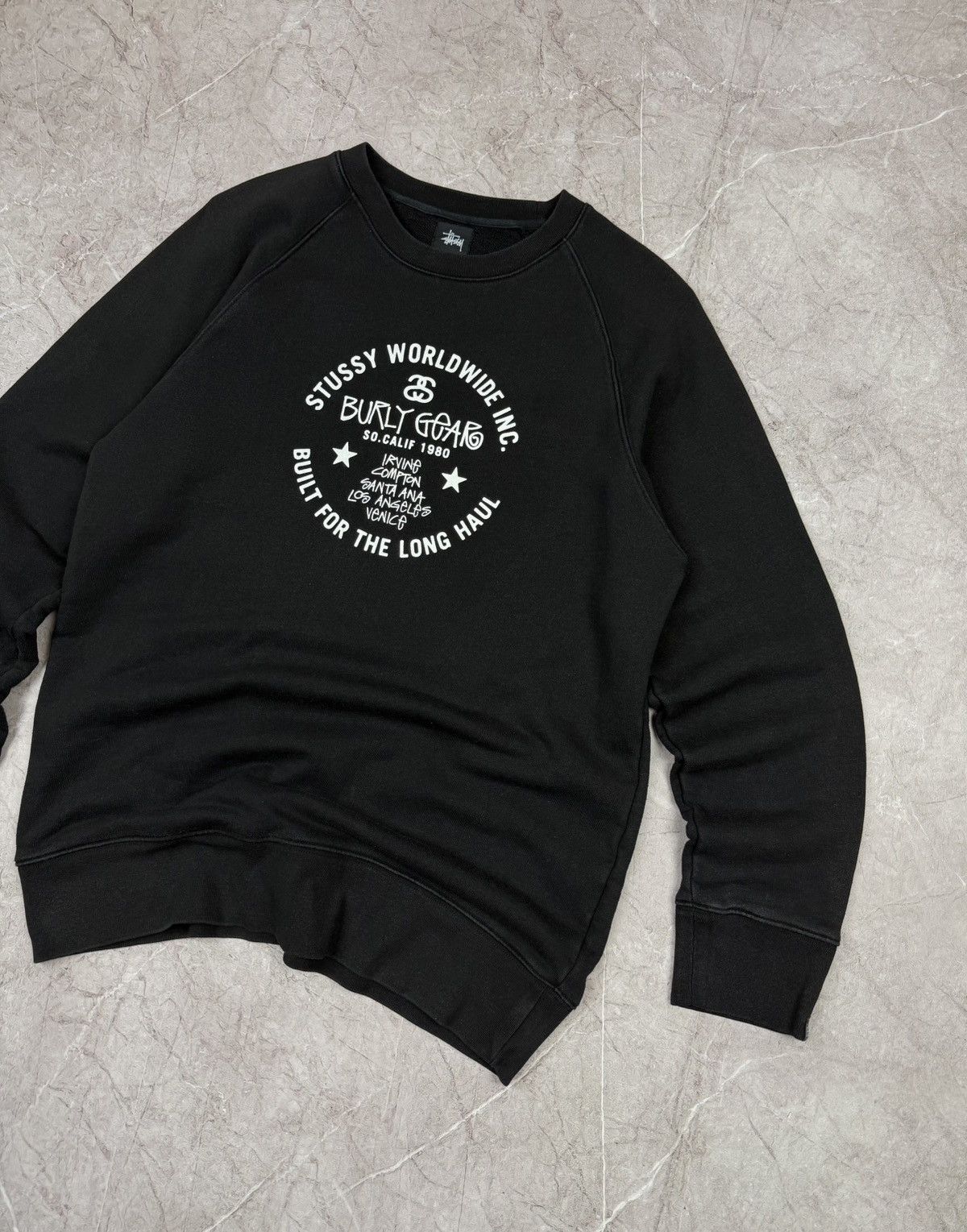 Stussy Stussy Big logo Sweatshirt Y2K Size US L / EU 52-54 / 3 - 3 Thumbnail