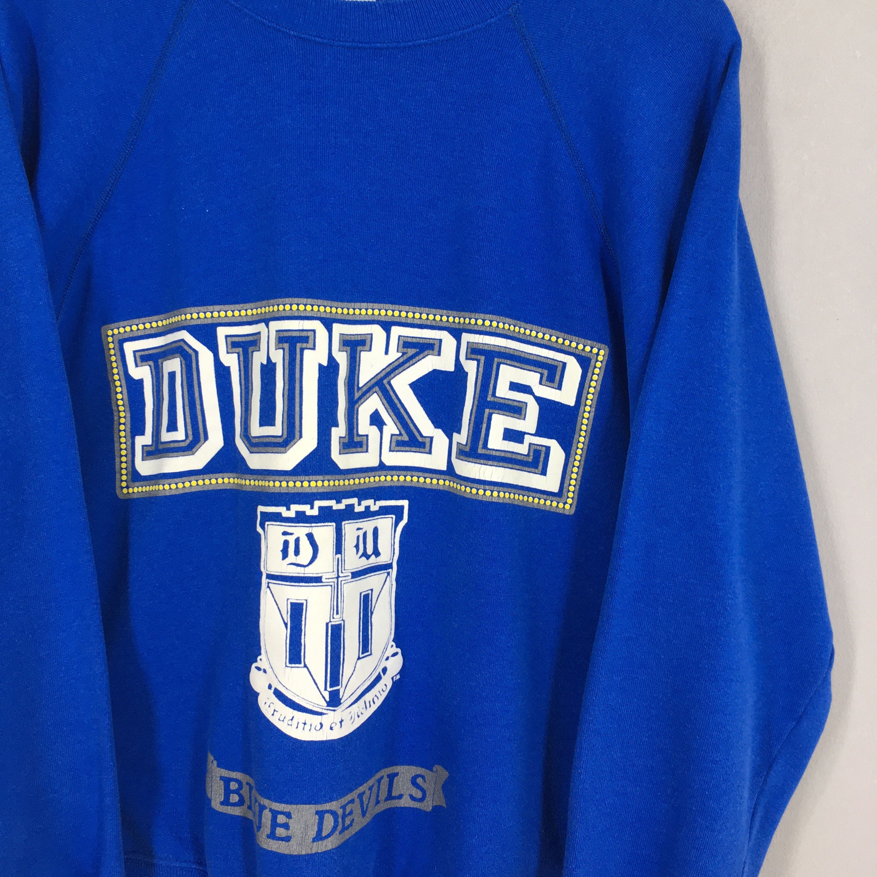 Other Vintage Duke University Blue Sweatshirt Large Size US L / EU 52-54 / 3 - 2 Thumbnail