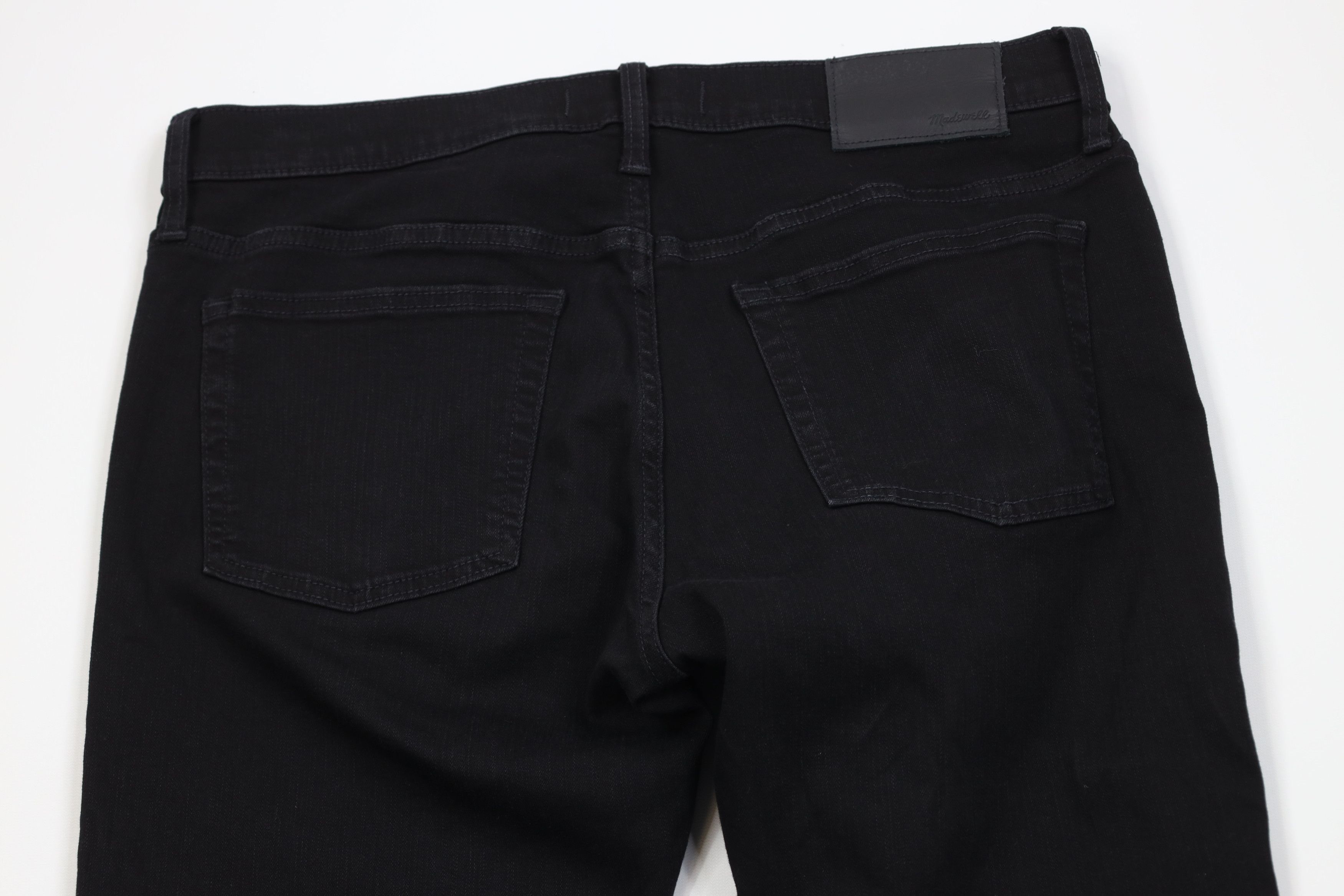 Madewell Madewell Faded Stretch Skinny Leg Denim Jeans Black Size US 33 - 9 Thumbnail