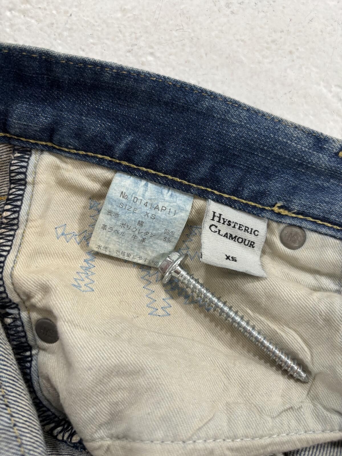 Hysteric Glamour Hysteric Glamour Studded Denim Size US 29 - 9 Thumbnail