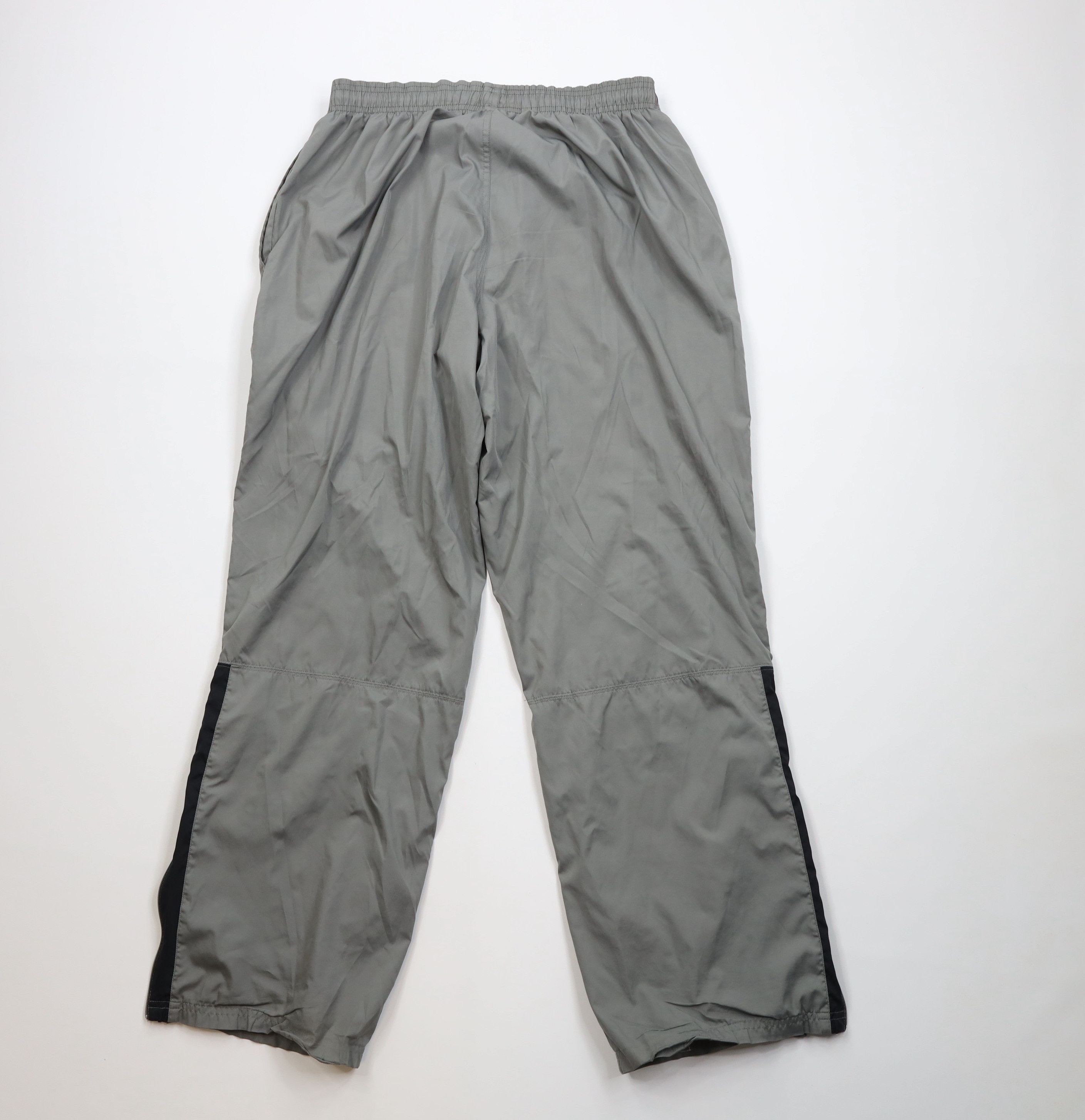 Reebok Vintage 90s Y2K Reebok Lined Wide Leg Windbreaker Pants Gray Size US 36 / EU 52 - 11 Thumbnail