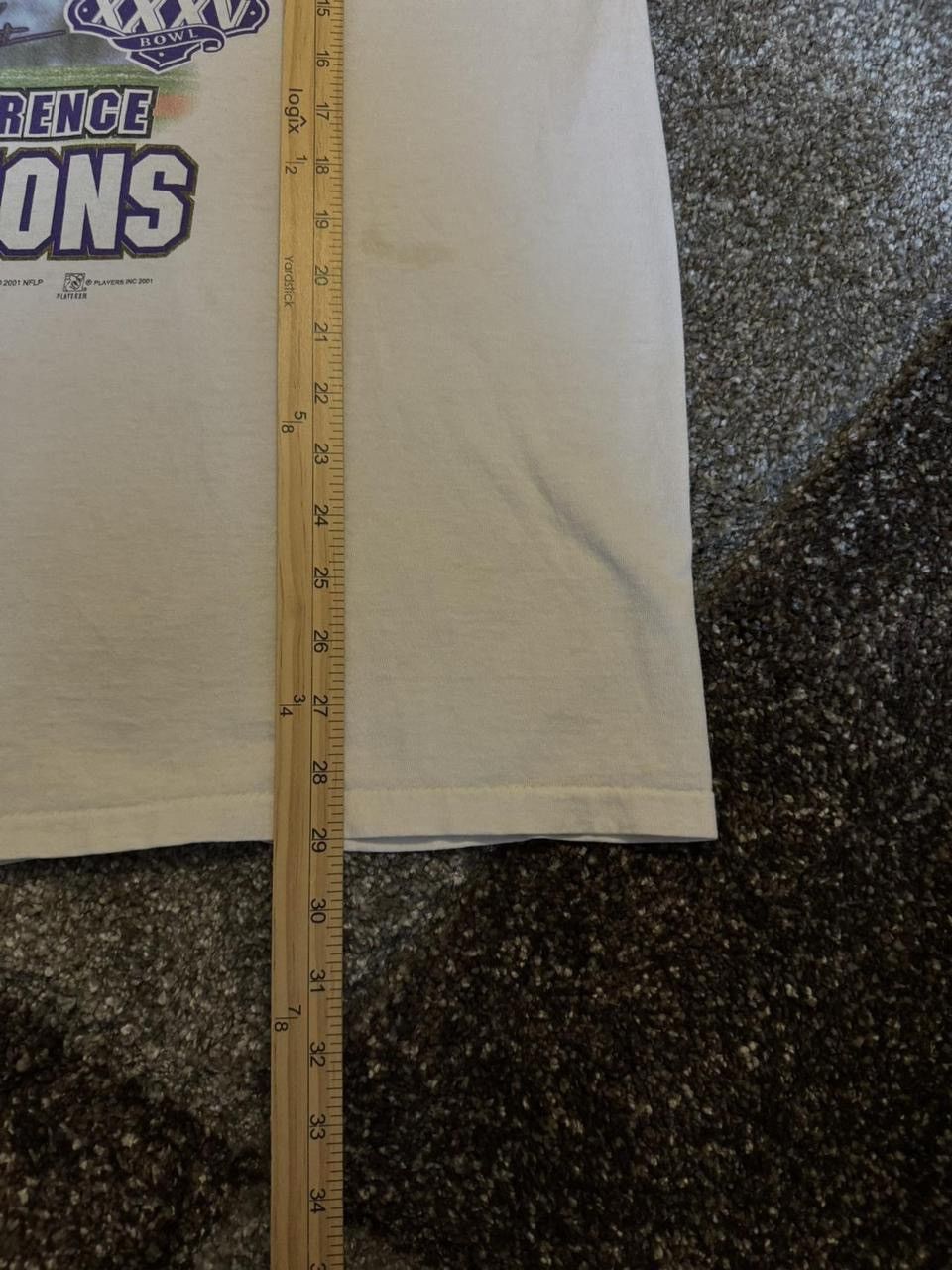 All Sport 2001 Baltimore Ravens AFC Conference Champions Tee Size US XL / EU 56 / 4 - 3 Thumbnail