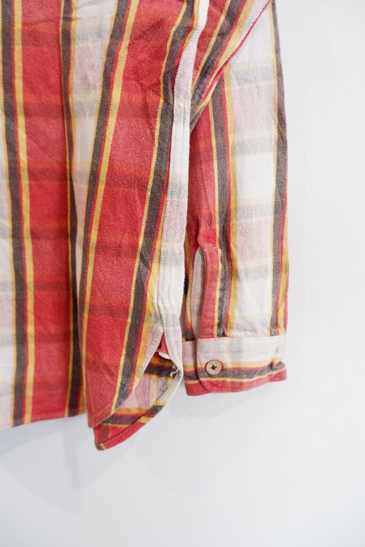 The Flat Head Vtg Hellers Cafe Heavy Weight Flannel Size US M / EU 48-50 / 2 - 4 Thumbnail