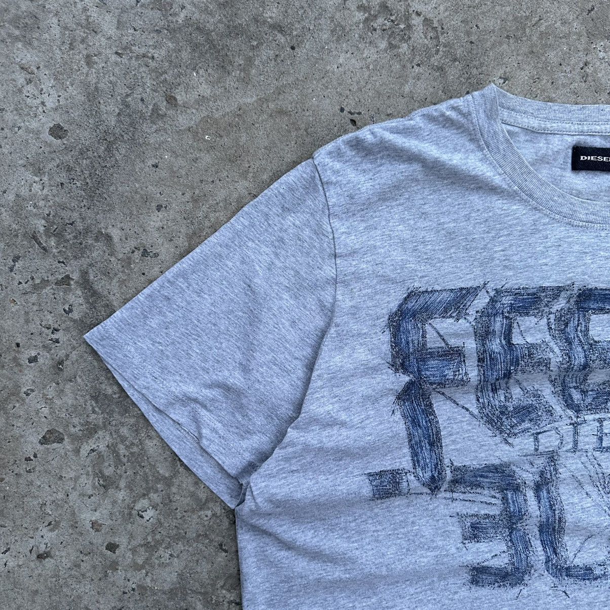 Diesel Vintage Adult Diesel T-shirts Big Logo Size L Y2K 00s USA Size US L / EU 52-54 / 3 - 3 Thumbnail