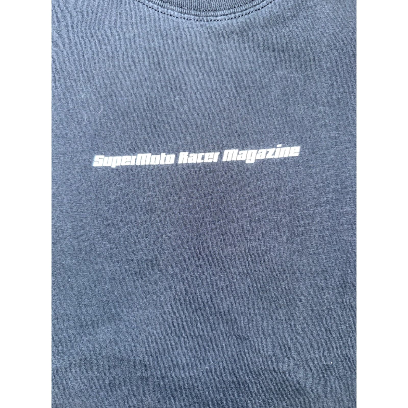 Vintage VINTAGE Motocross Tee Shirt Black L Men's 90s Y2K Graphic Print Dirt Bike Motorcycle Racing Size US L / EU 52-54 / 3 - 5 Thumbnail