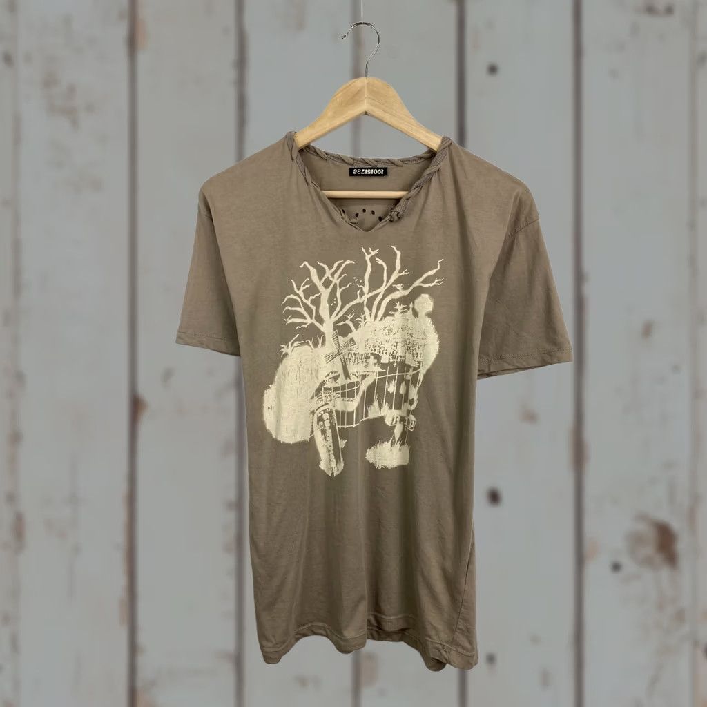 Vintage Avante Garde Handmade 20151735 Religion Till I Die T-Shirt M Beige Men VINTAGE? Size US M / EU 48-50 / 2 - 1 Thumbnail