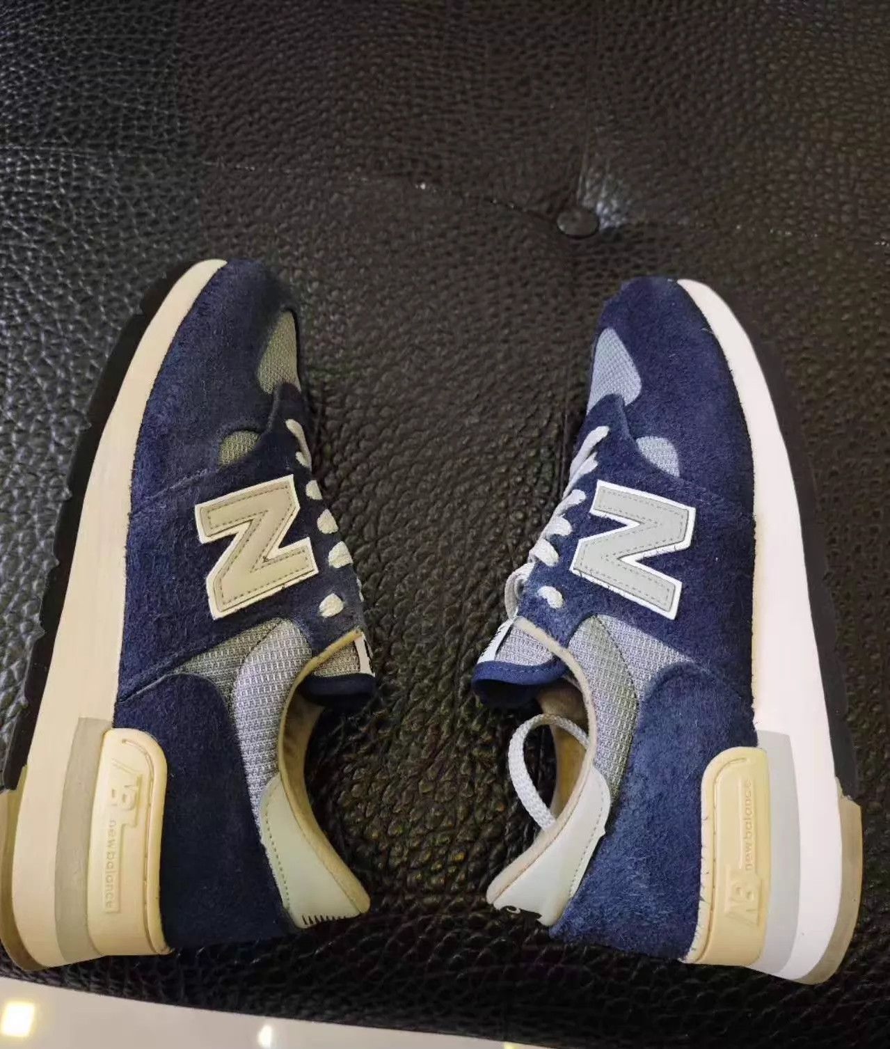 New Balance Carhartt WIP × New Balance 990V1 Navy Vintage M990CH1 Size US 10 / EU 43 - 8 Thumbnail