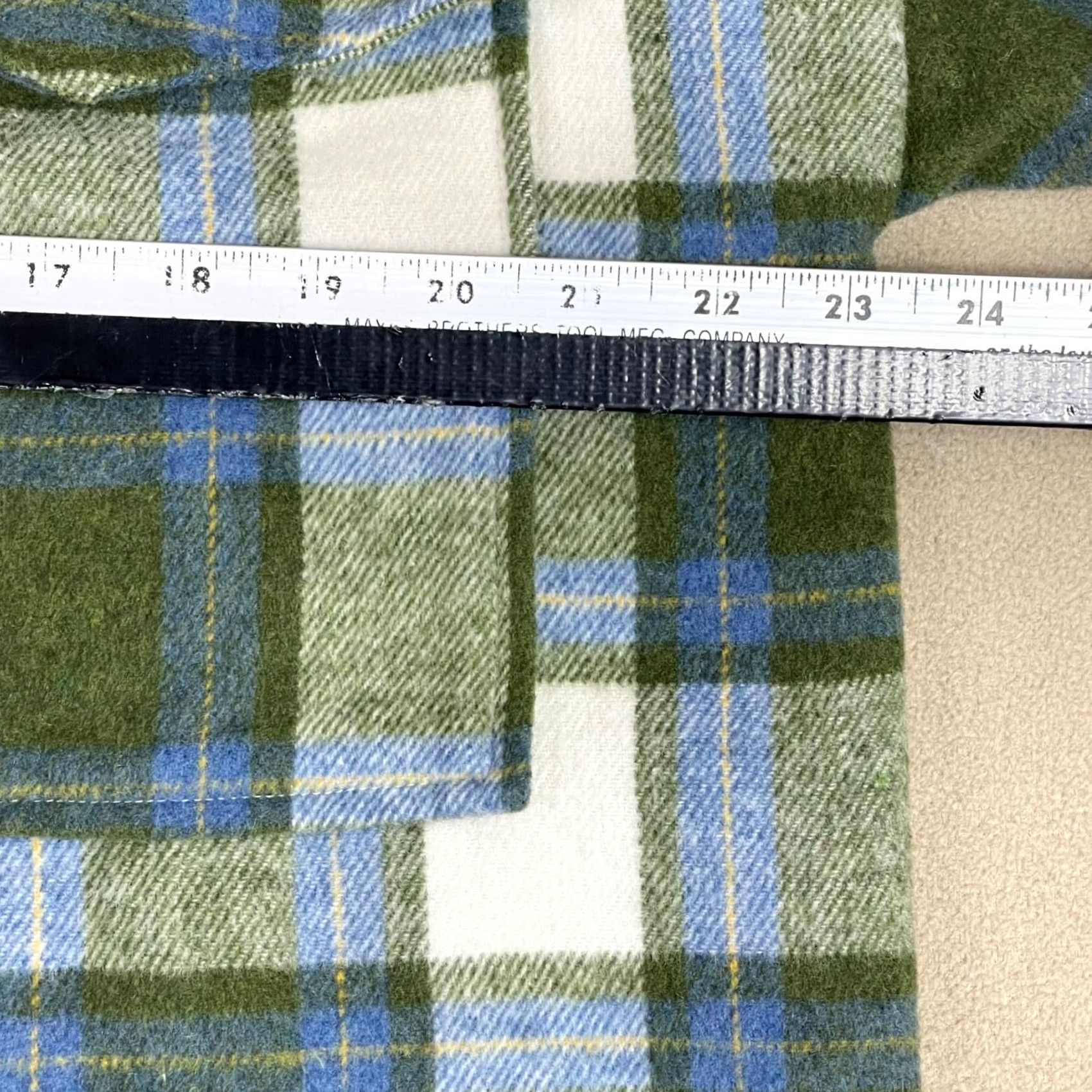 Vintage 12Th Tribe X The Salty Blonde Women's M Flannel Shirt Jacket Chest Pocket Green Size M / US 6-8 / IT 42-44 - 3 Thumbnail