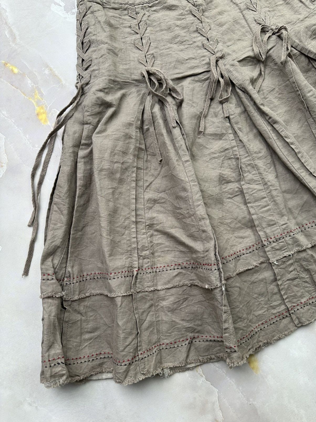 Japanese Brand Vintage Flared Skirt Size 25" / US 0 / IT 36 - 8 Thumbnail
