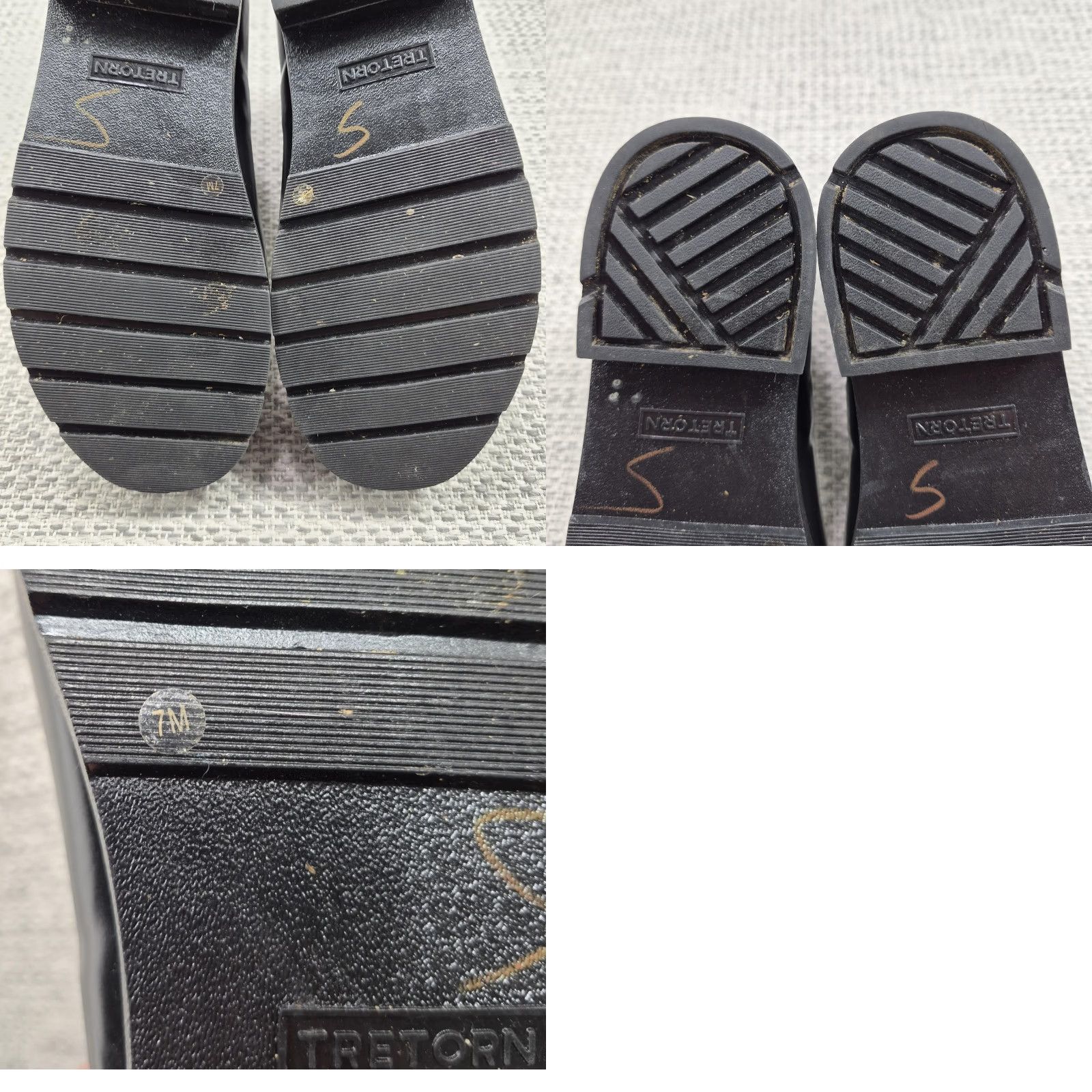 Tretorn Tretorn Rain Boots Womens Size 7 Black Ankle Rubber Waterproof Slip Resistant Size US 7 / IT 37 - 8 Thumbnail