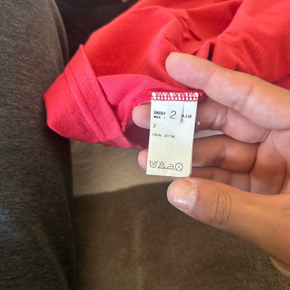 Undercover SCAB UNDERCOVER TEE Size US M / EU 48-50 / 2 - 4 Thumbnail