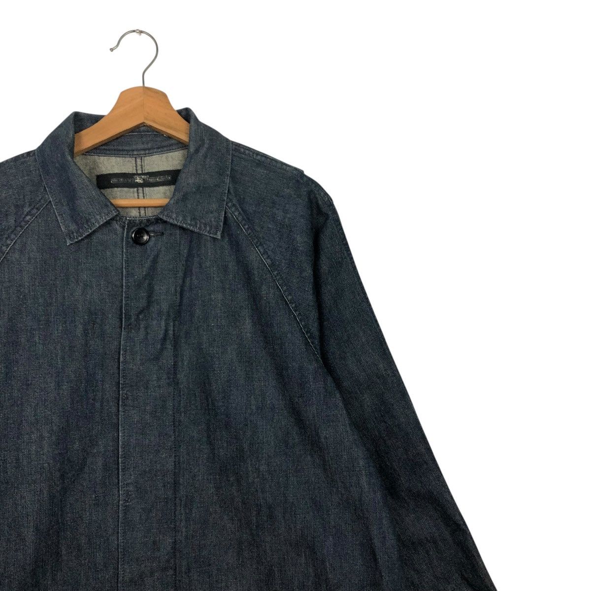 Issey Miyake 🔥1999/2000 VINTAGE DENIM WORK JACKET ZUCCA ISSEY MIYAKE Size US M / EU 48-50 / 2 - 8 Thumbnail
