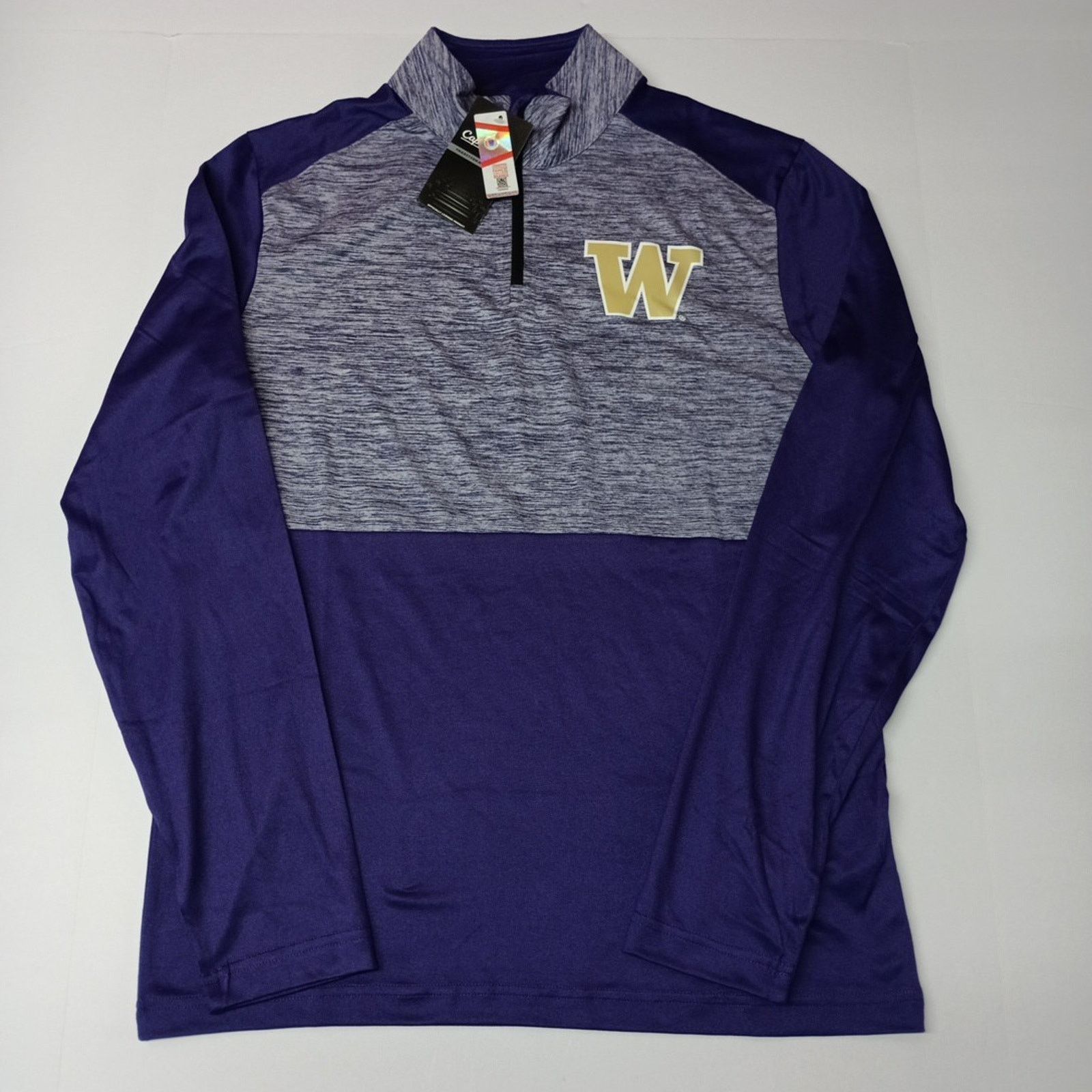 Other UW Washington Huskies Captivating Shirt Men M Purple 1/4 Zip Size US M / EU 48-50 / 2 - 1 Thumbnail