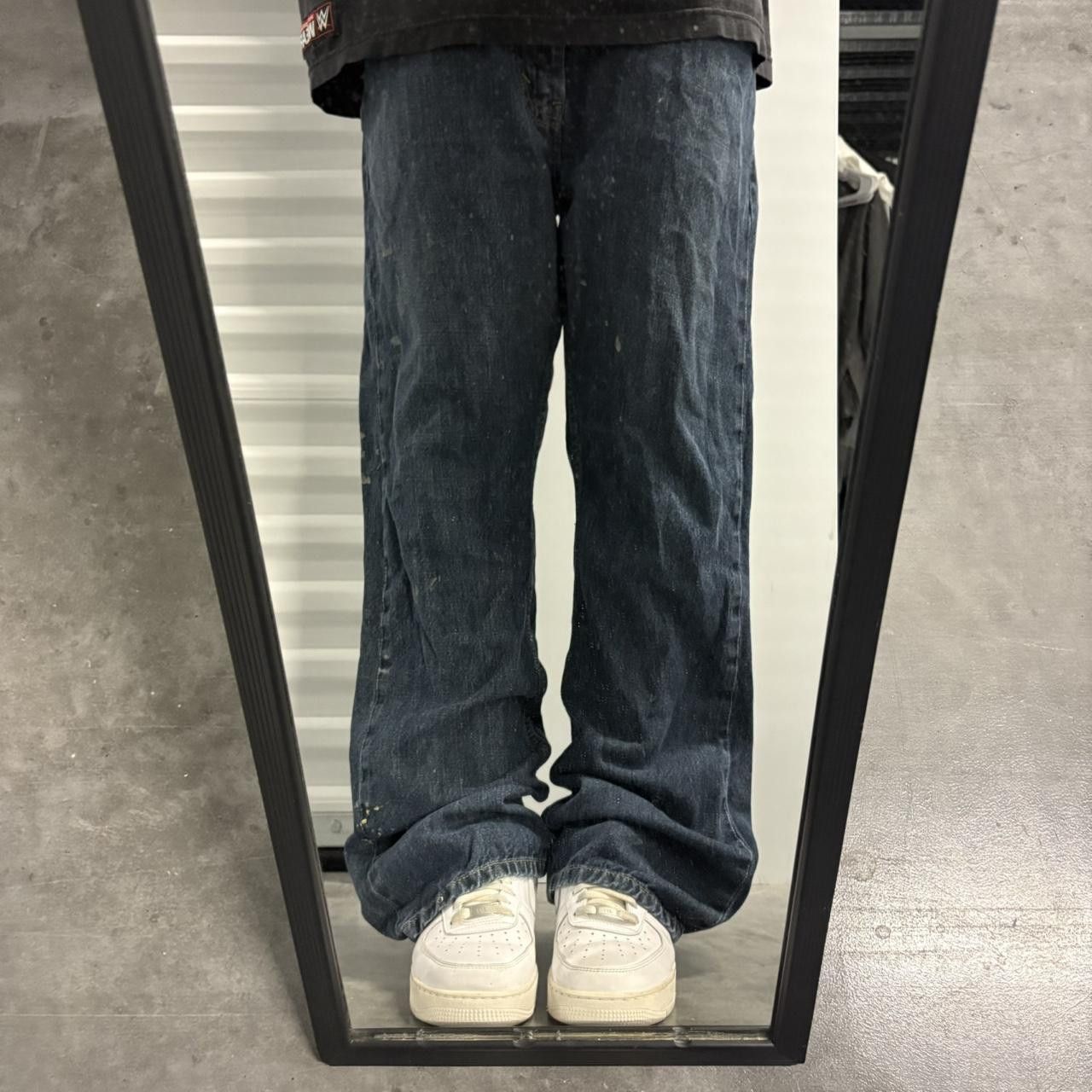 Levi's Crazy Vintage Y2K/2000s Baggy Levis Streetwear Dark Wash Denim Jeans! Size US 38 / EU 54 - 1 Thumbnail