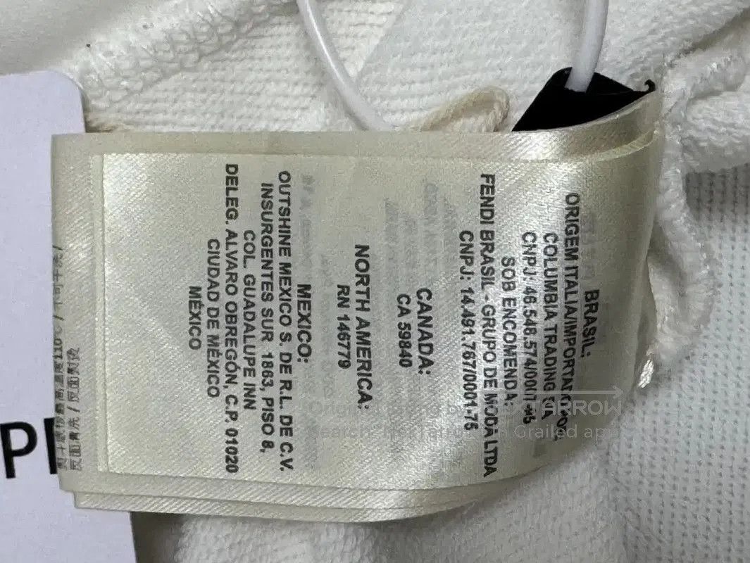 Fendi Fendi Women's White Cotton Hoodie Sweatshirt . Size M / US 6-8 / IT 42-44 - 7 Thumbnail