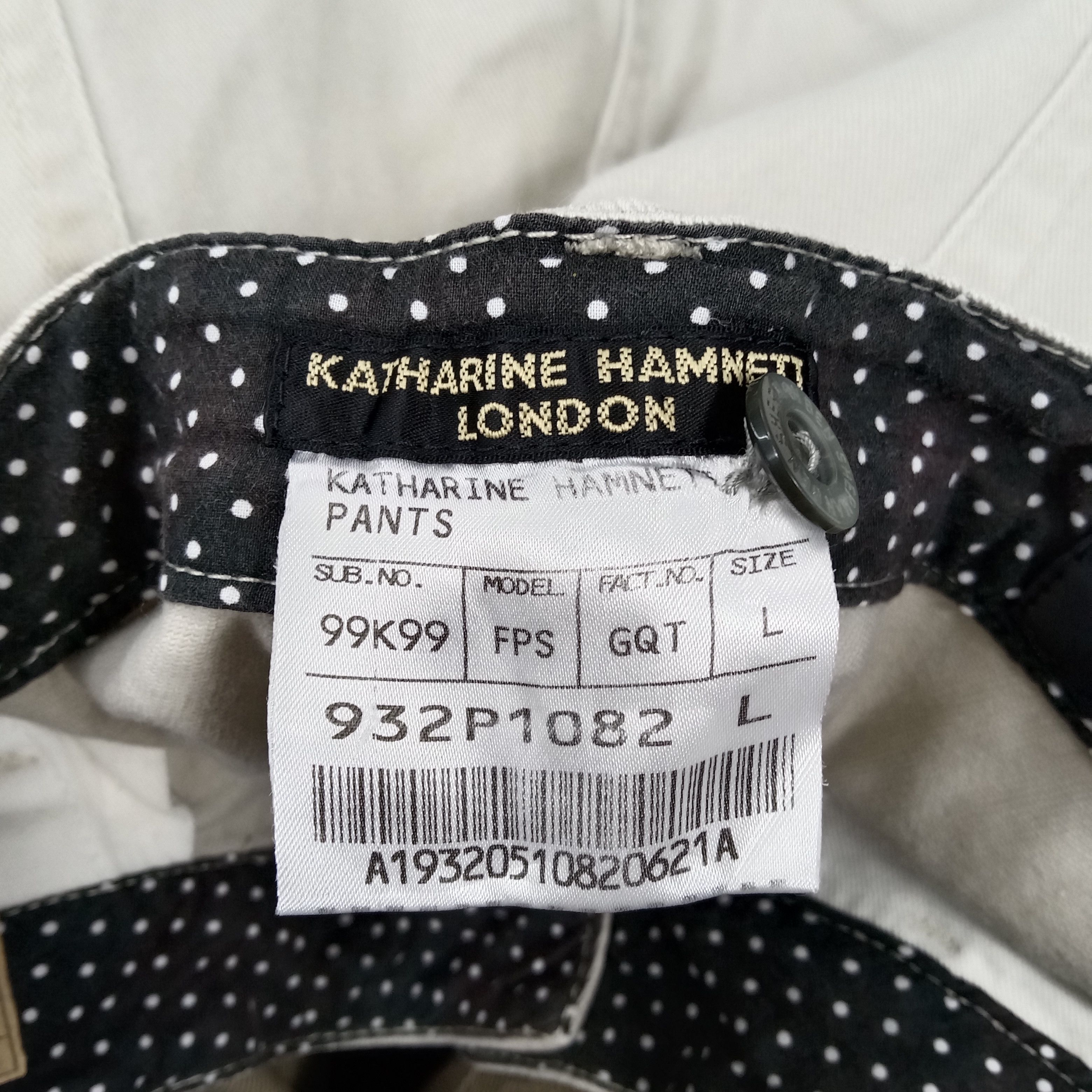 Ben Sherman × Katharine Hamnett London × Vintage Katharine Hamnett London Ben Sherman Baggy Pants Size US 32 / EU 48 - 14 Thumbnail