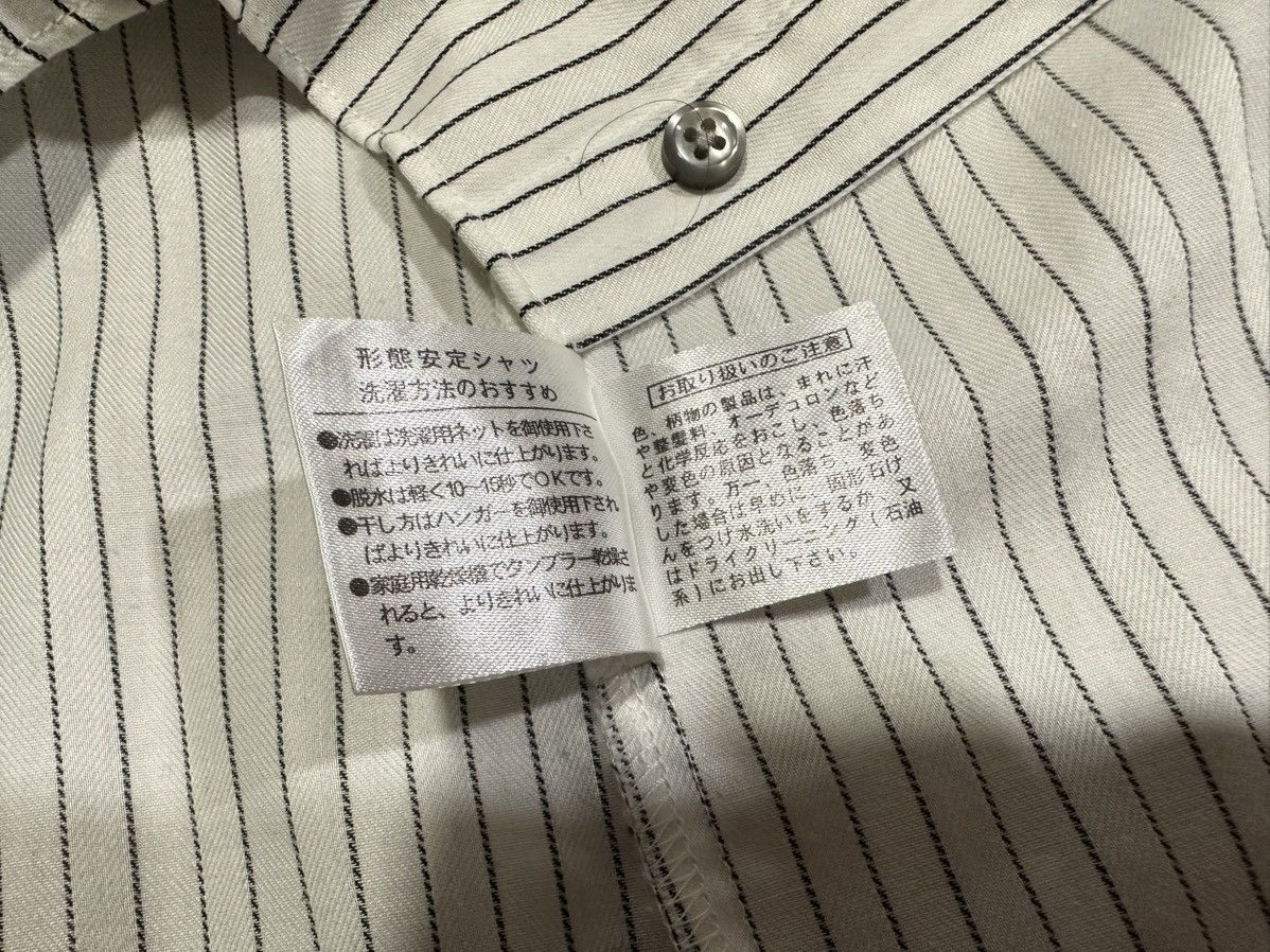 Designer 🔥Vintage Ficce Striped Shirt Long Sleeve Yoshiyuki Konishi Size US XL / EU 56 / 4 - 13 Thumbnail