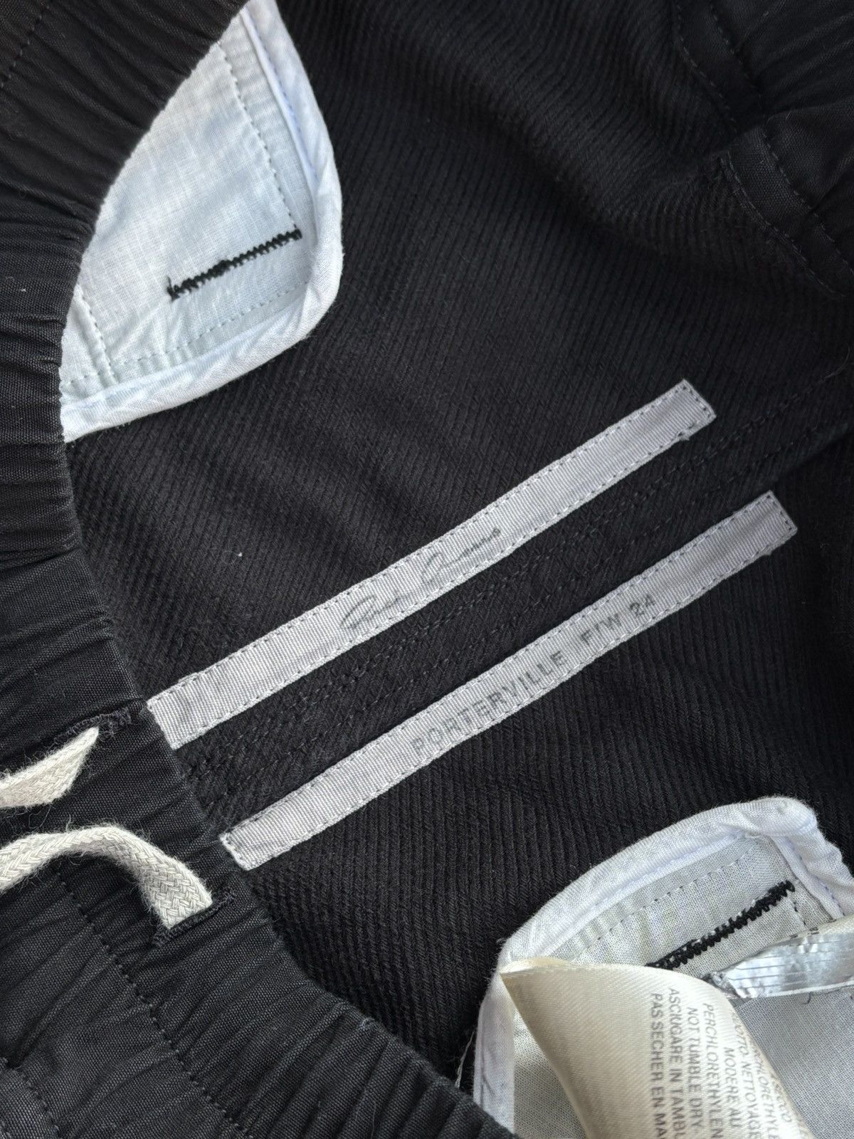 Rick Owens rick owens porterville ss24 black Size US 34 / EU 50 - 9 Thumbnail