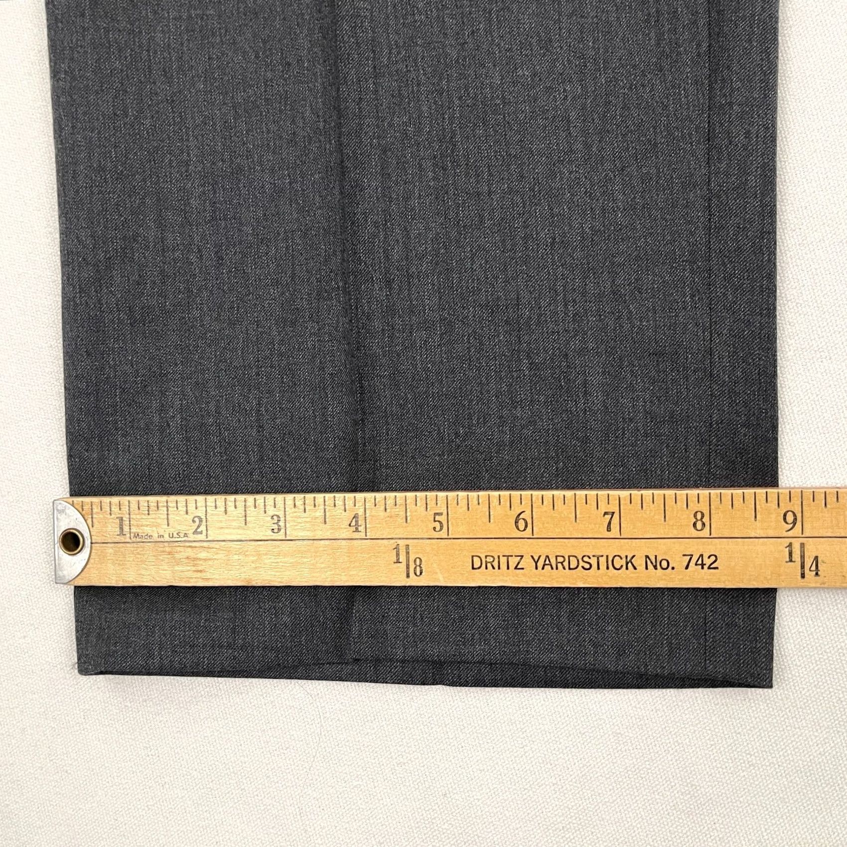 Ralph Lauren Lauren Ralph Lauren Pants Mens 36 x 30 Gray Wool Pleated Trousers Slacks Career Dress Pants Regular 36 Gray Wool Preppy Classic Outdoor Mens Size US 36 / EU 52 - 6 Thumbnail