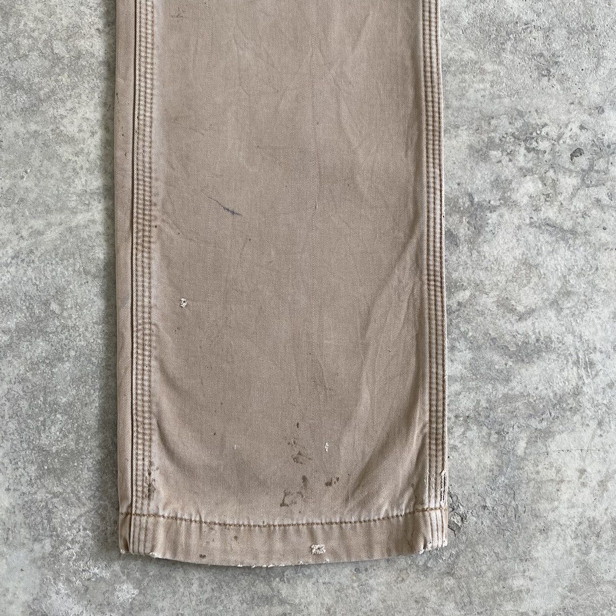 Carhartt Vintage Carhartt Blanket Lined Ripped Dirty Carpenter Pants Size US 29 - 8 Thumbnail