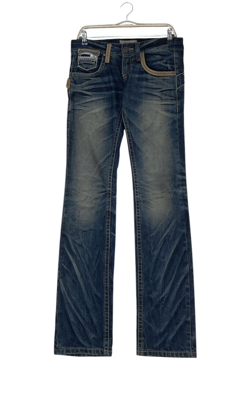 Japanese Brand × Le Grande Bleu (L.G.B.) × Vintage Vintage Japanese Brand Lolita Jeans 1990s Size US 31 - 1 Thumbnail