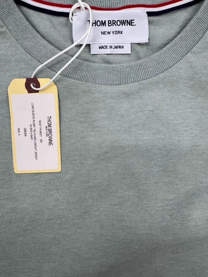 Thom Browne Thom Browne Long Sleeve T-Shirt Size US XS / EU 42 / 0 - 5 Thumbnail