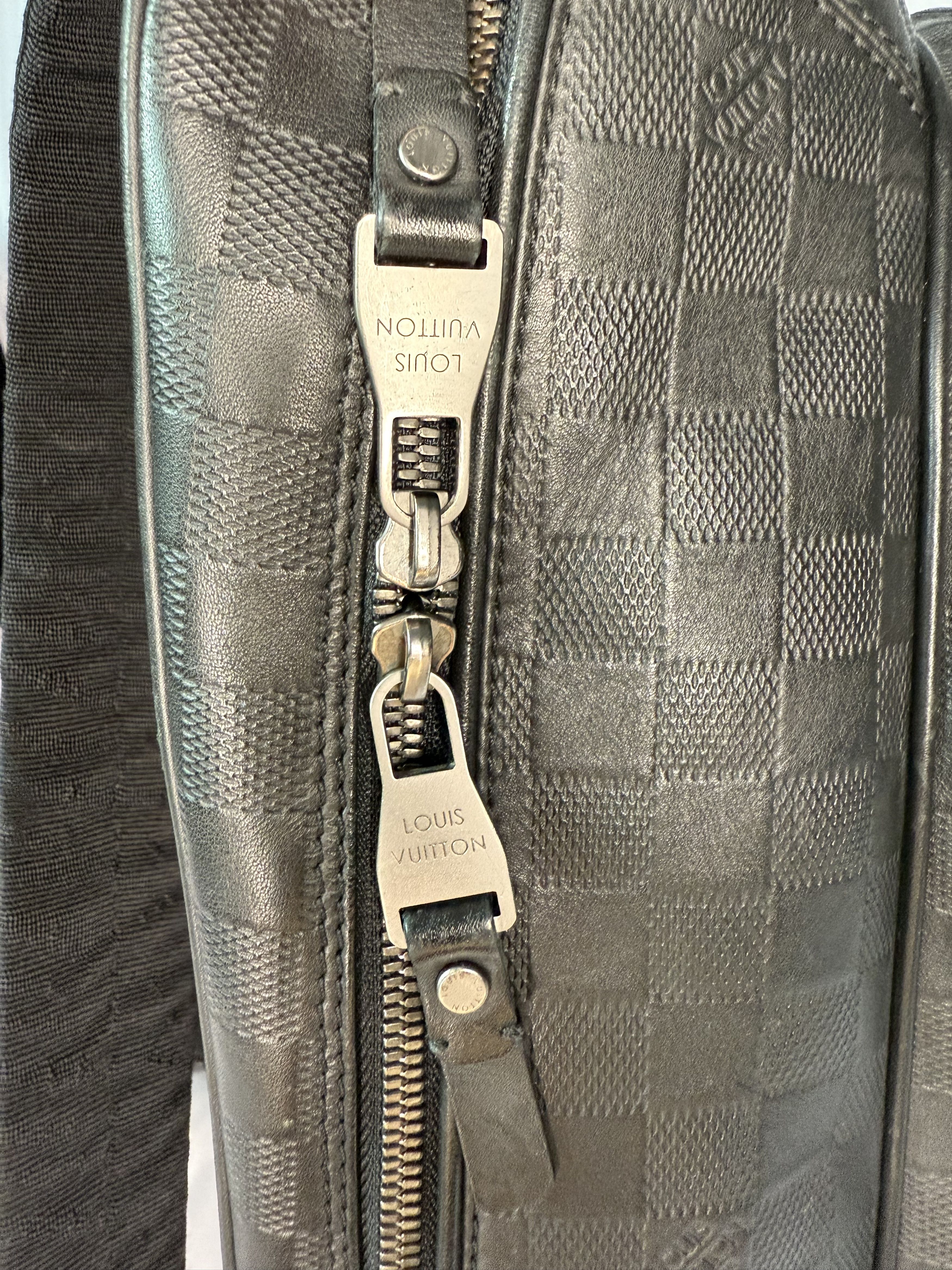 Louis Vuitton Louis Vuitton Black Damier Infini Michael Size ONE SIZE - 6 Thumbnail