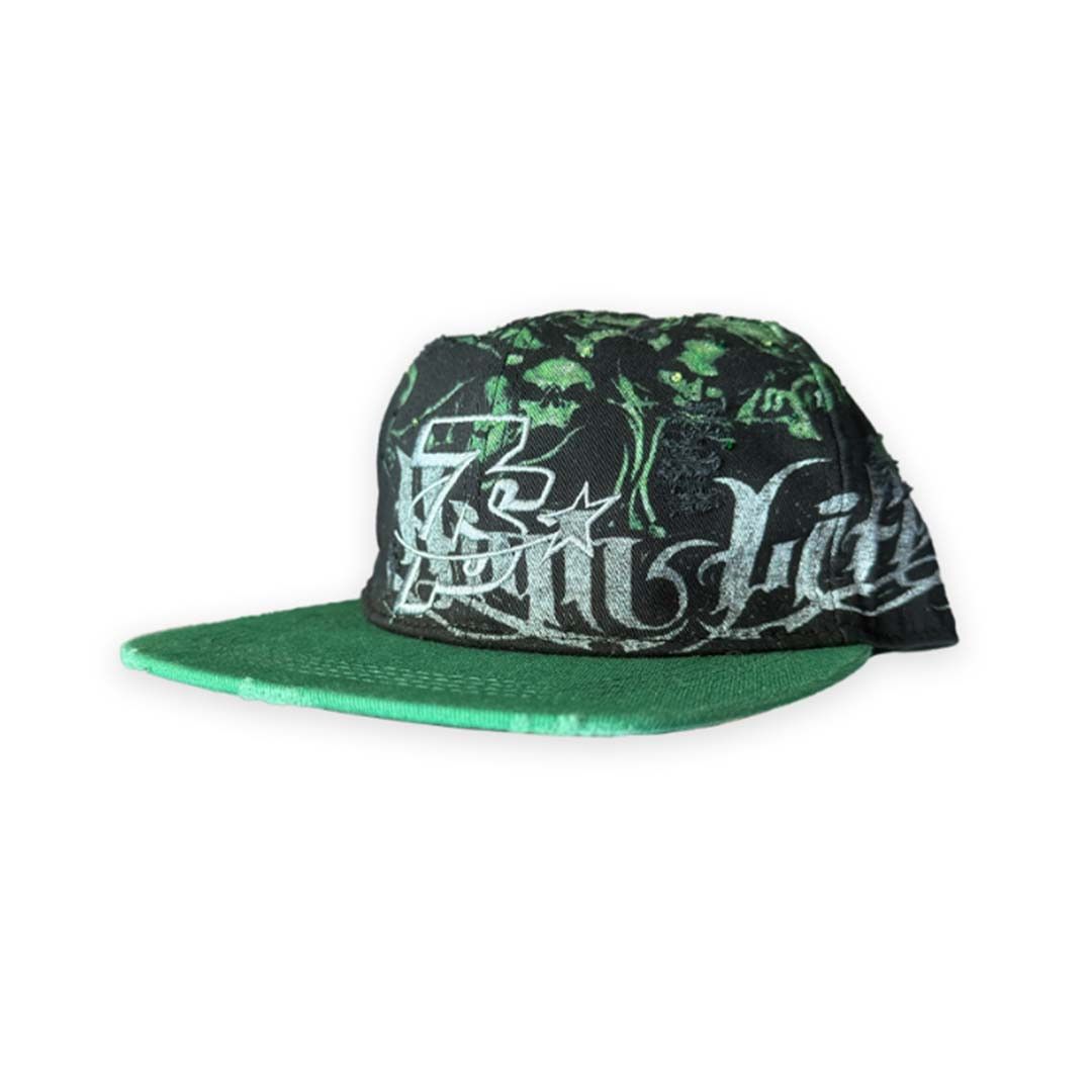 TRIPLE SEVENS Reaper Black Green Hat Size ONE SIZE - 1 Preview