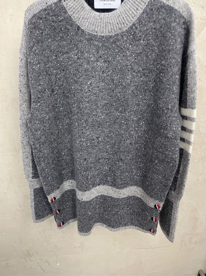 Thom Browne Thom browne Size 38 Tibetan blue and gray color block four Size US XXS / EU 40 - 3 Thumbnail