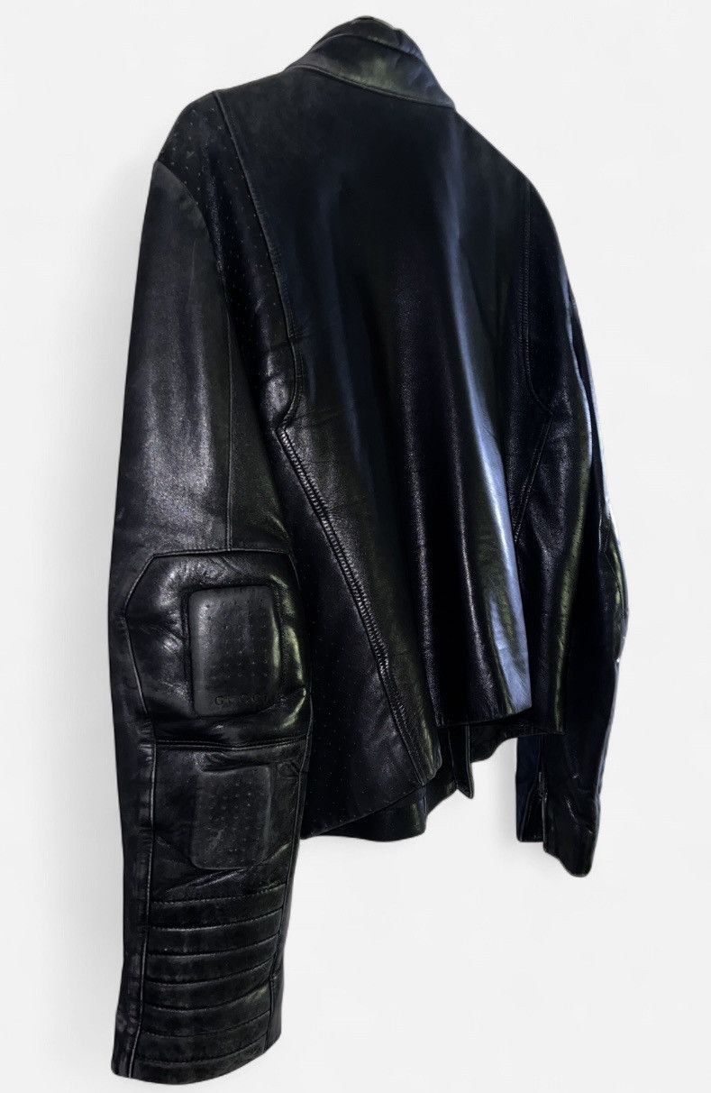 Gucci Tom Ford Era Moto Leather Jacket 54 IT